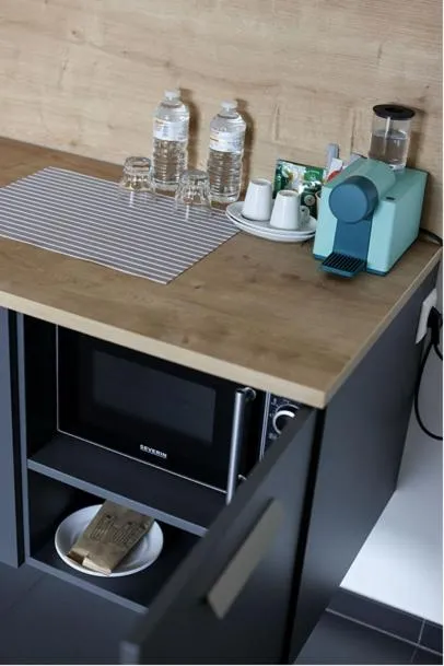 Kitchen or kitchenette in Hotel No151