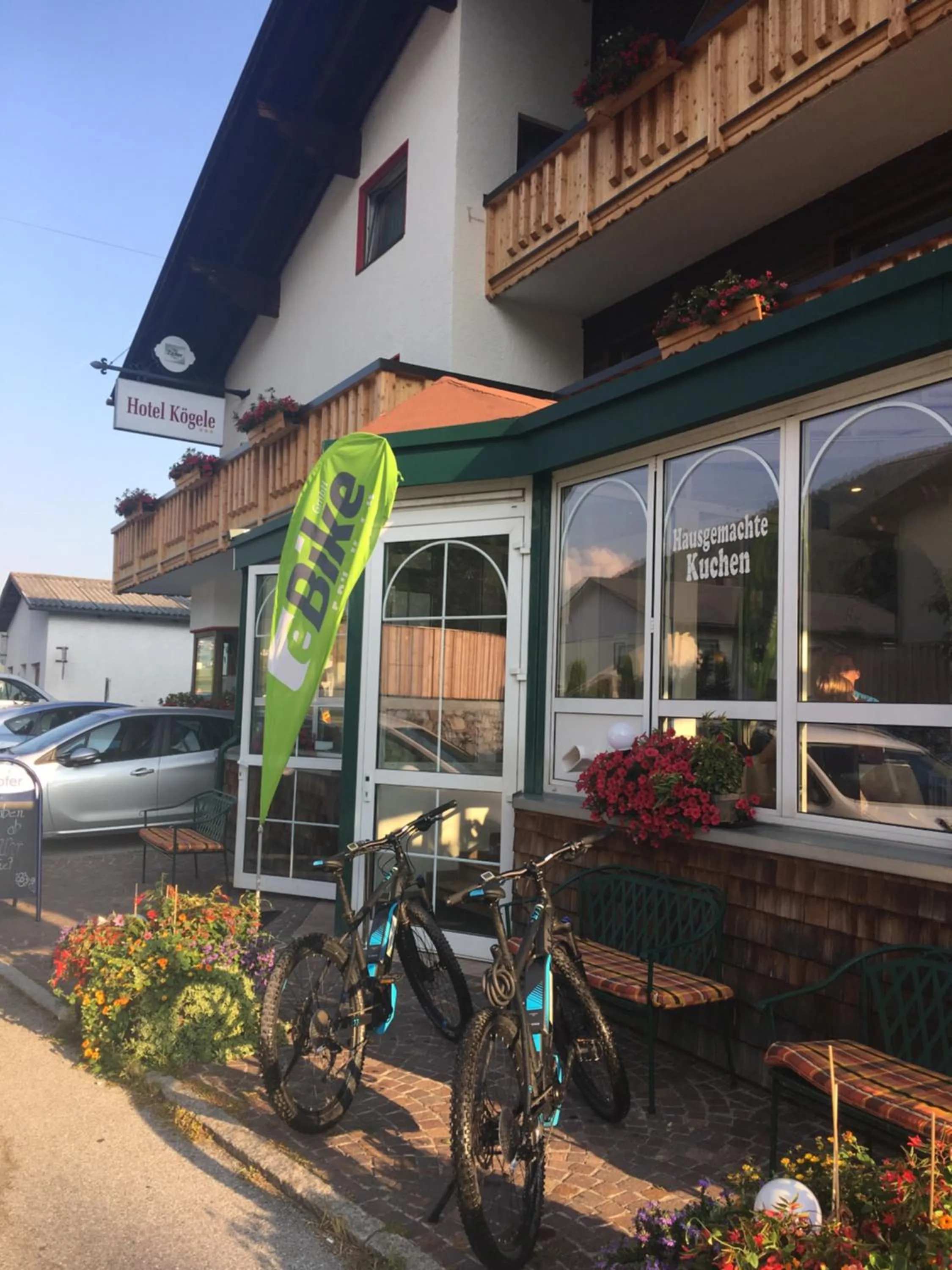 Facade/entrance in Hotel Kögele bei Innsbruck Axamer Lizum