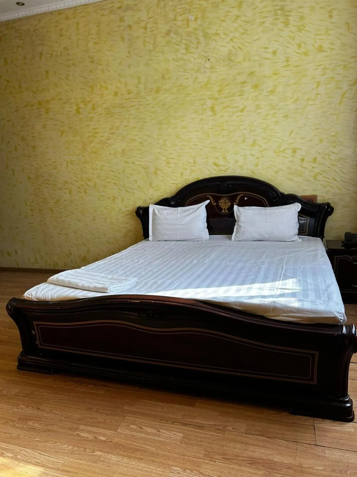 Bed in Akzhol Hotel Almaty