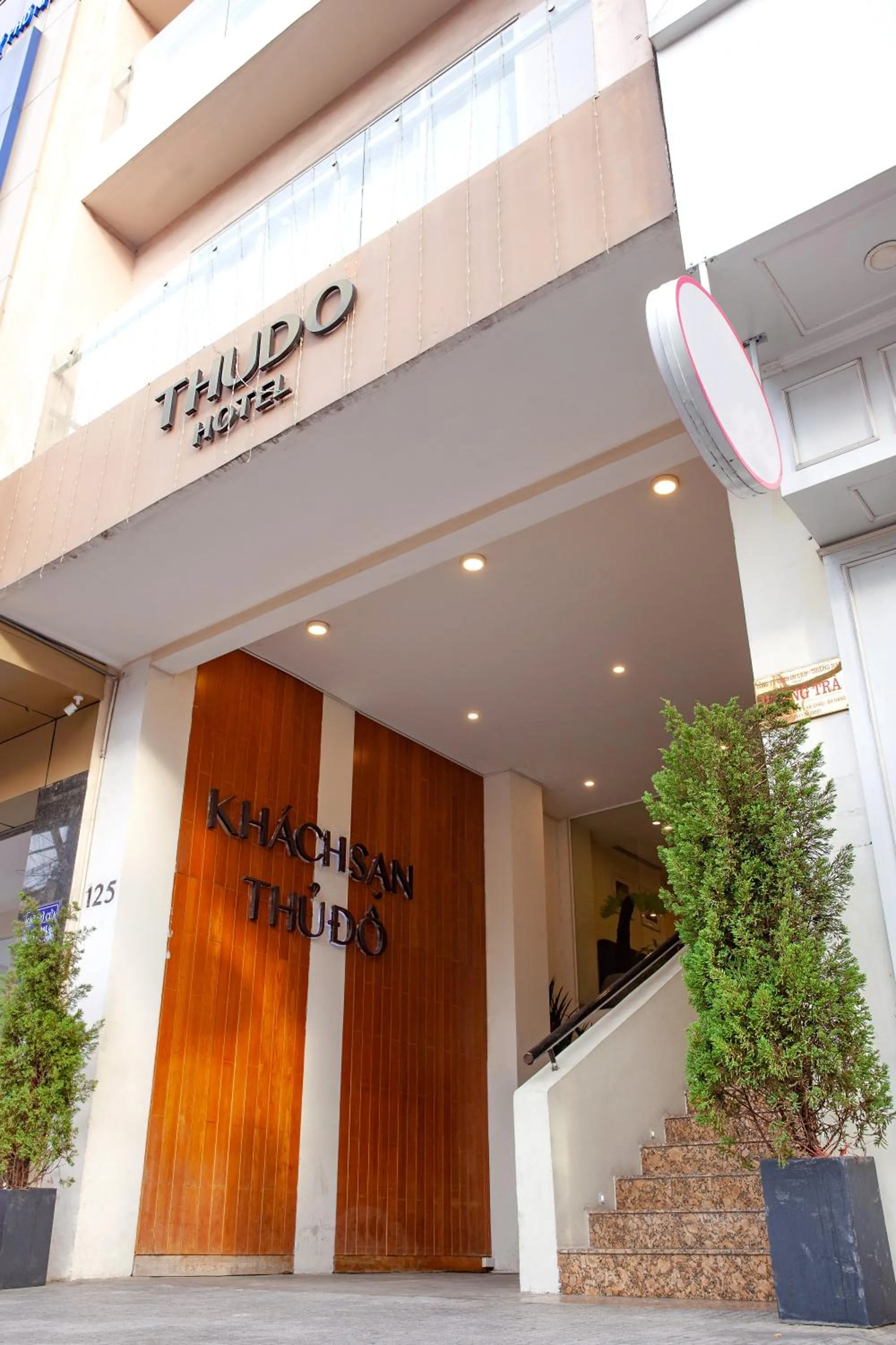 Facade/entrance in Thu Do Hotel
