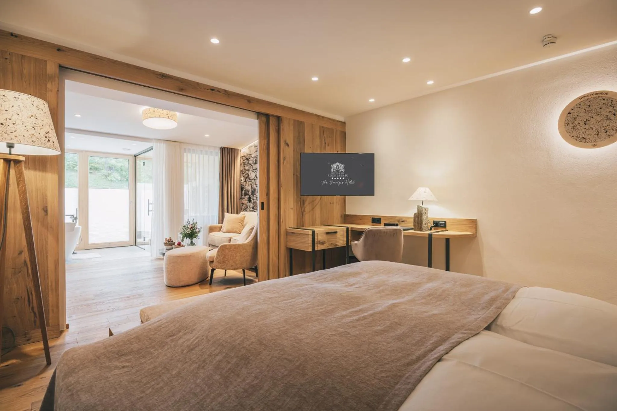 Photo of the whole room, Bed in Hotel Klosterbräu