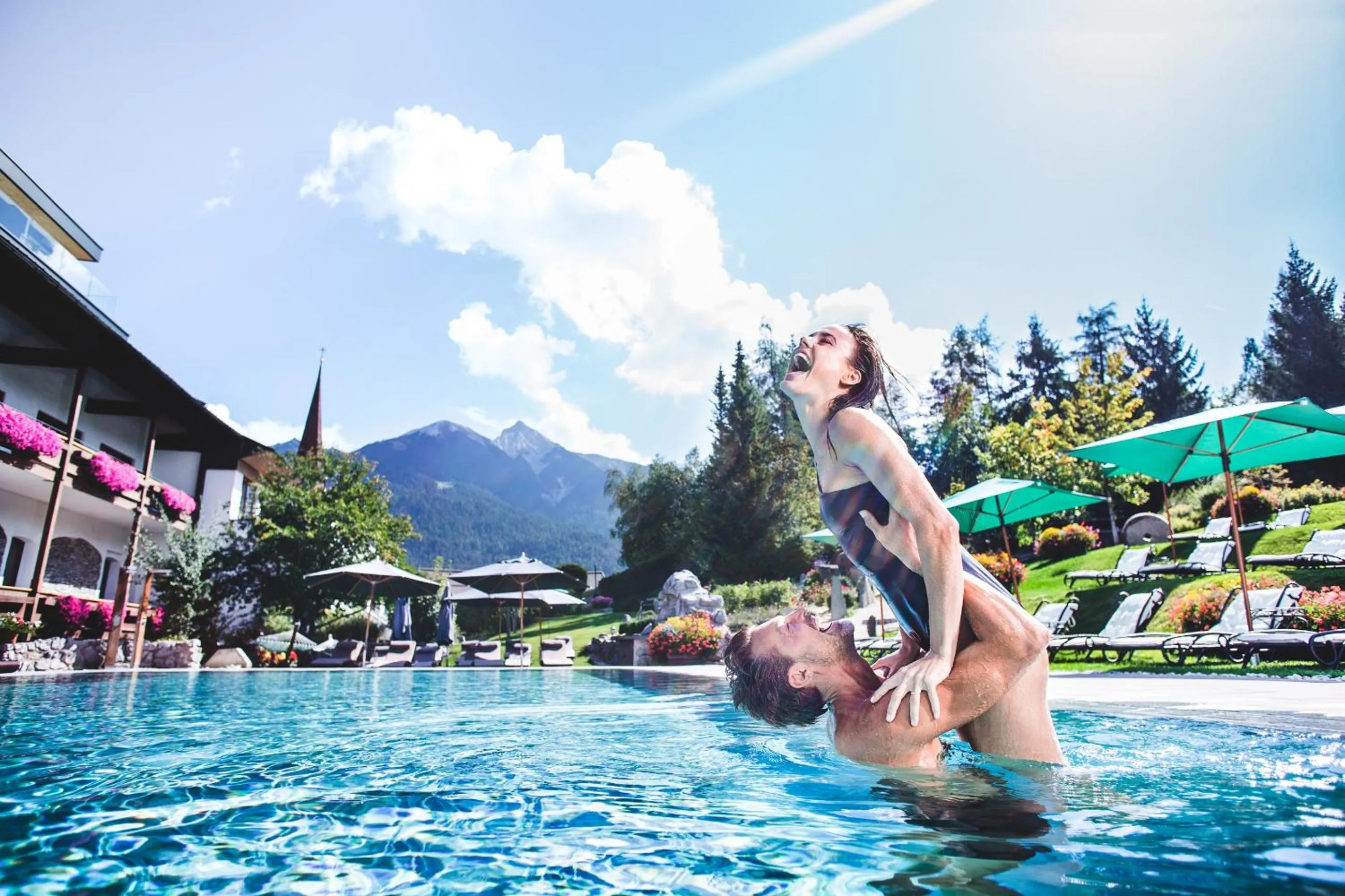 Family in Hotel Klosterbräu