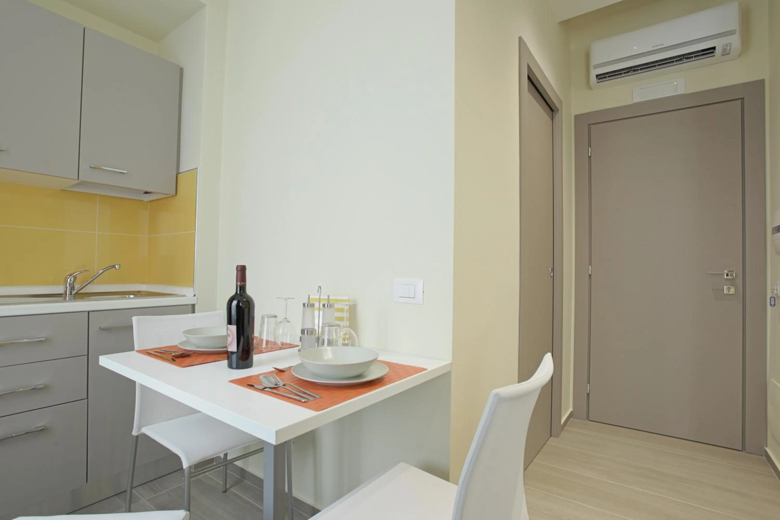 Kitchen or kitchenette in Hotel Agrigento Home