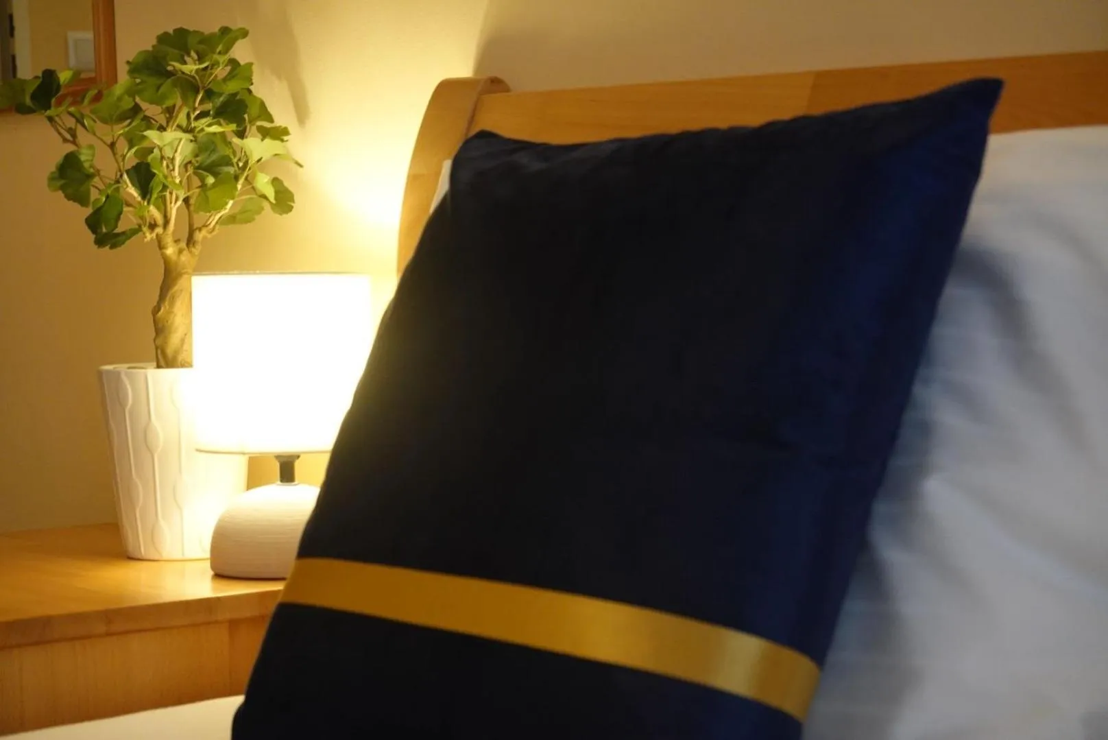 Bed in Pension Liechtenstein