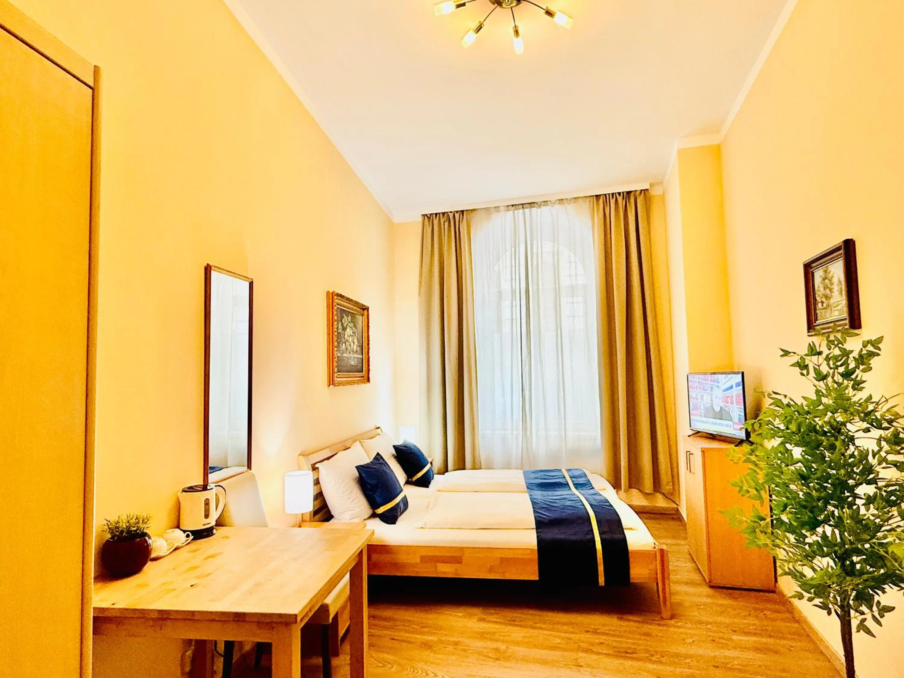 Bed in Pension Liechtenstein