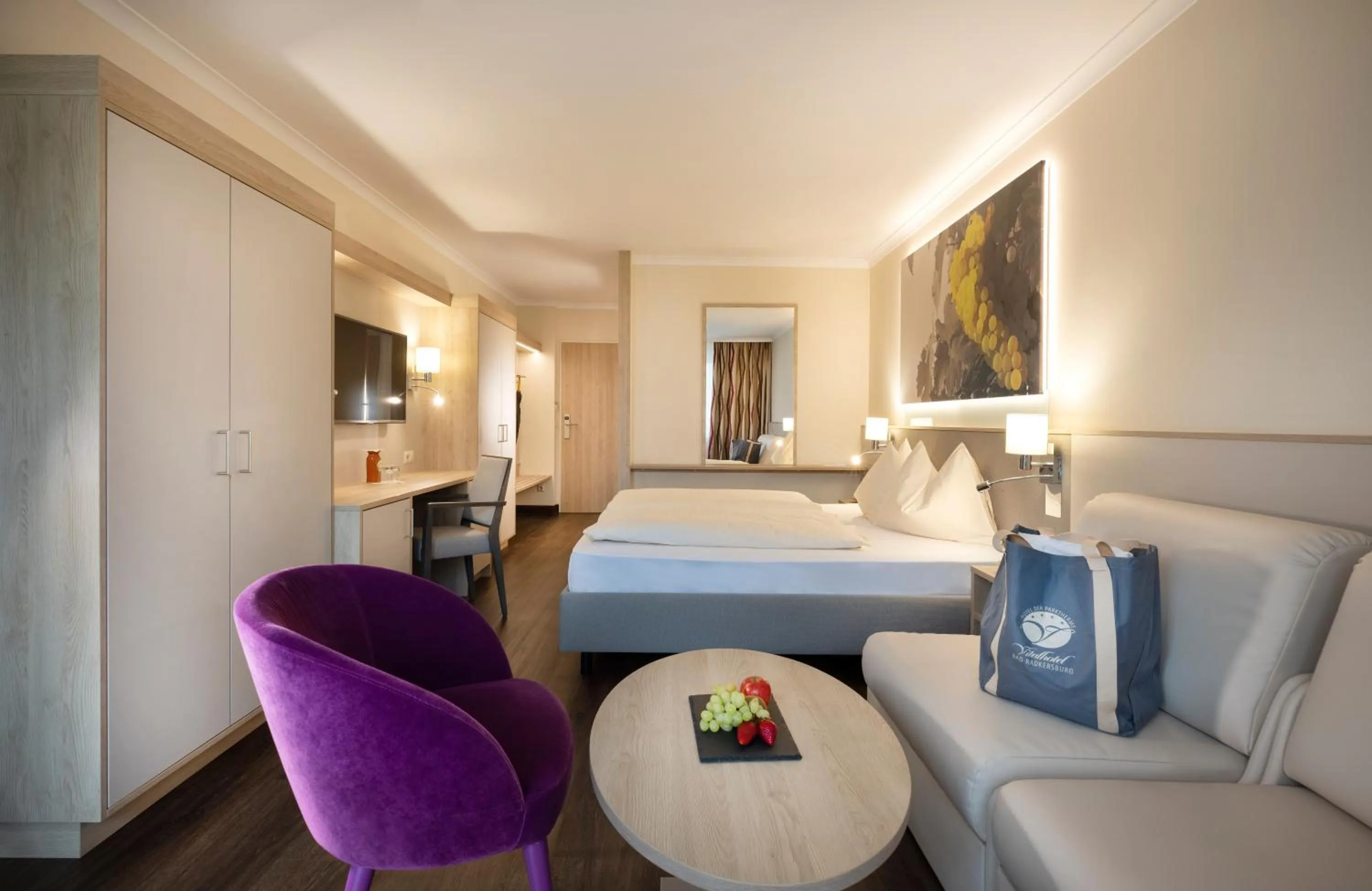 Photo of the whole room, Bed in Vitalhotel der Parktherme - inkl Thermeneintritt & Sauna