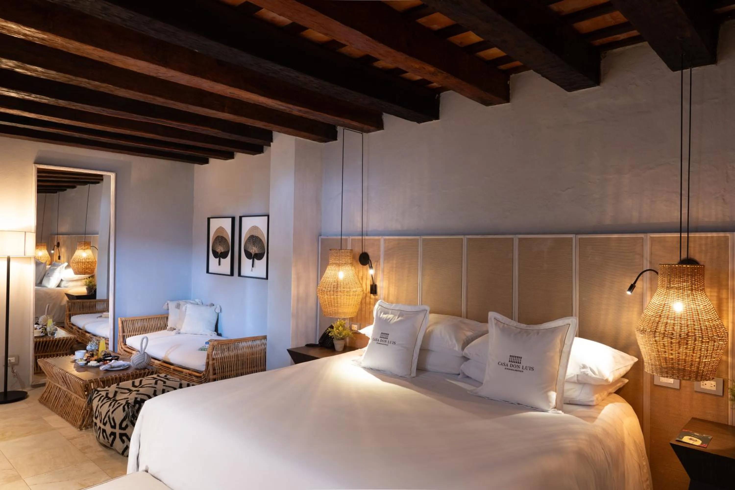 Bed in Hotel Casa Don Luis by Faranda Boutique, a member of Radisson Individuals