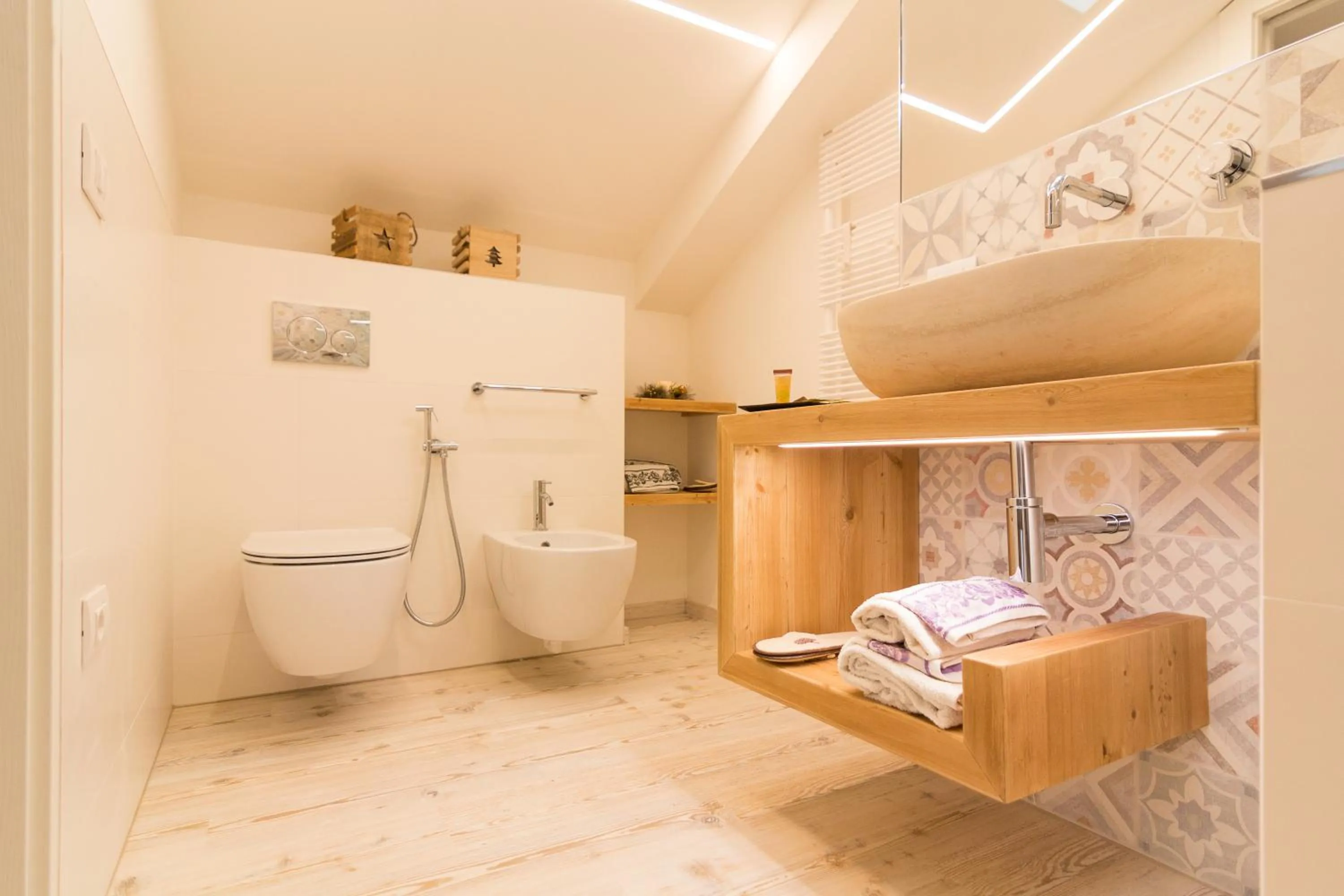 Bathroom in B&B COL DE LE MOLE - DOLOMITI BELLUNESI