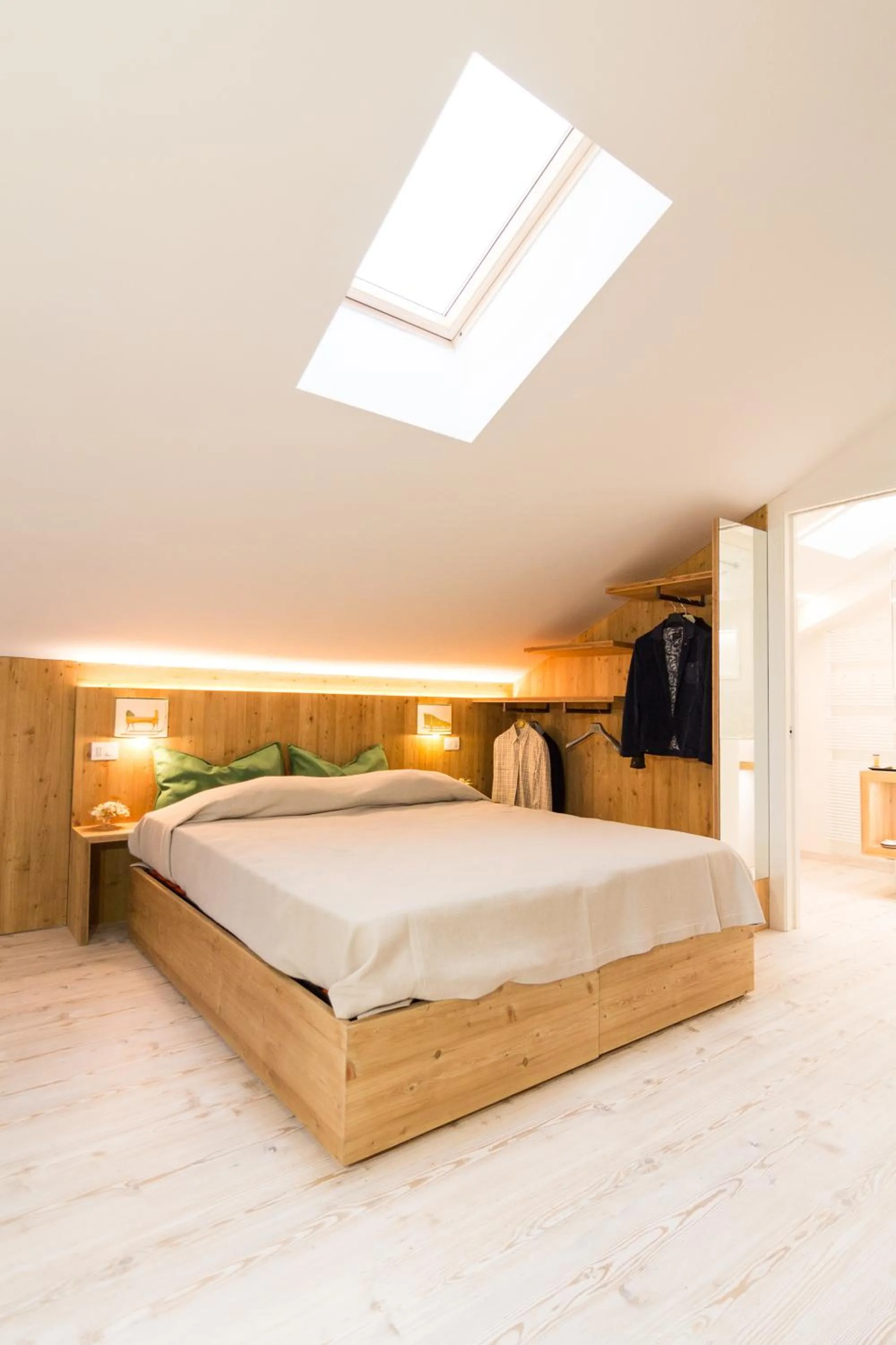 Bed in B&B COL DE LE MOLE - DOLOMITI BELLUNESI