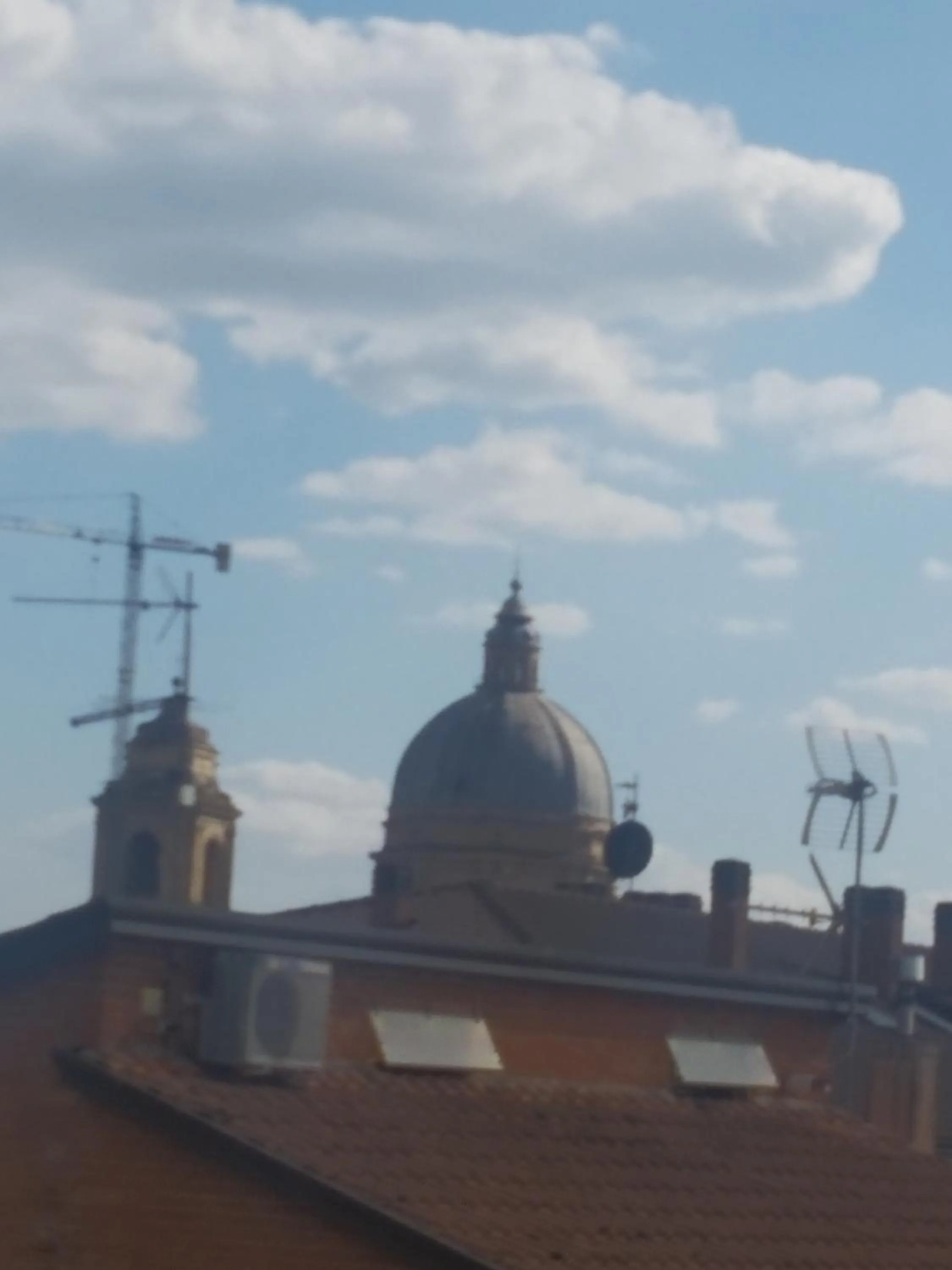 Landmark view in B&B Iris