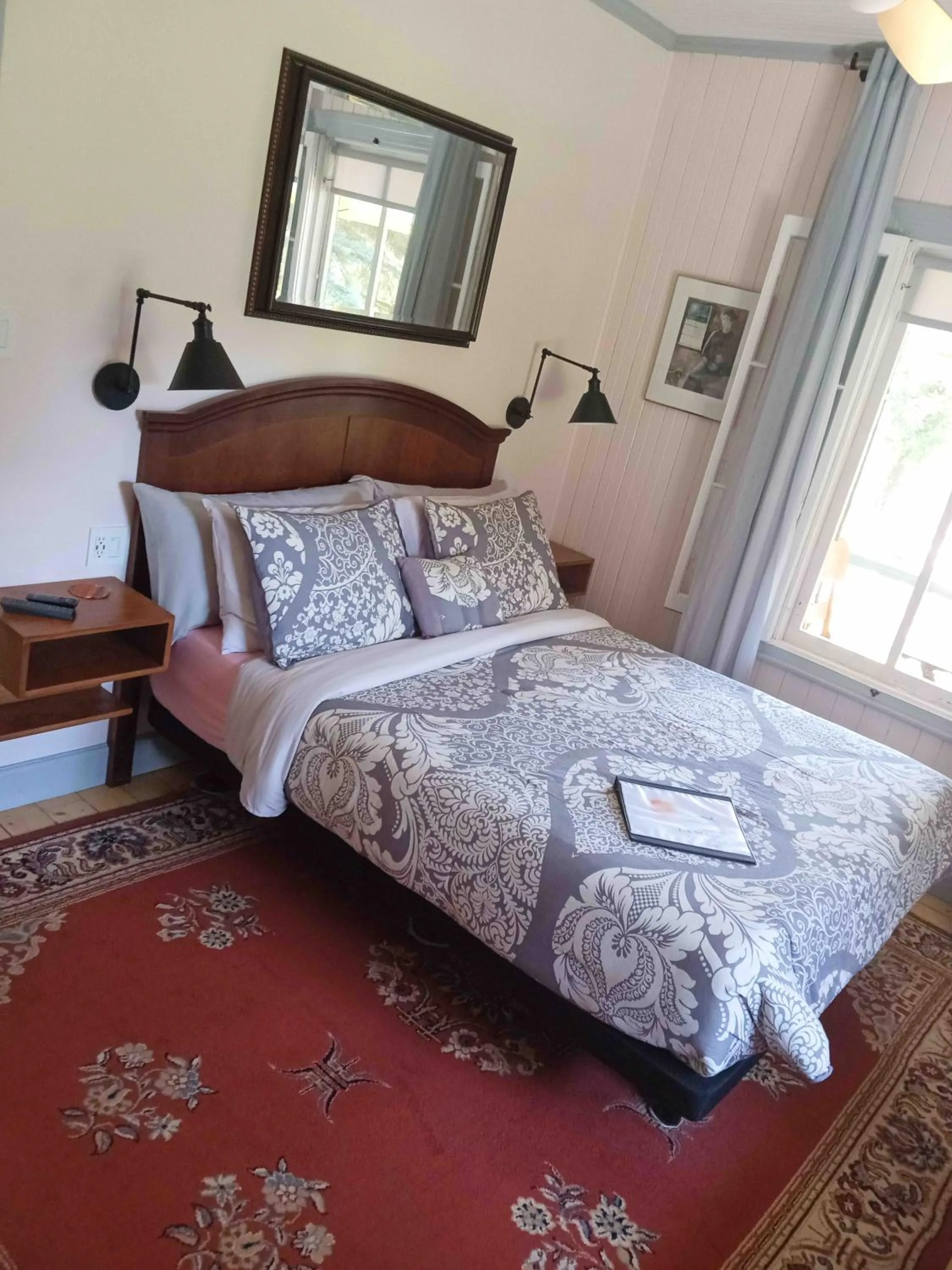 Bed in La maison de l'île d'Orléans -- déjeuner gastronomique à l'aveugle