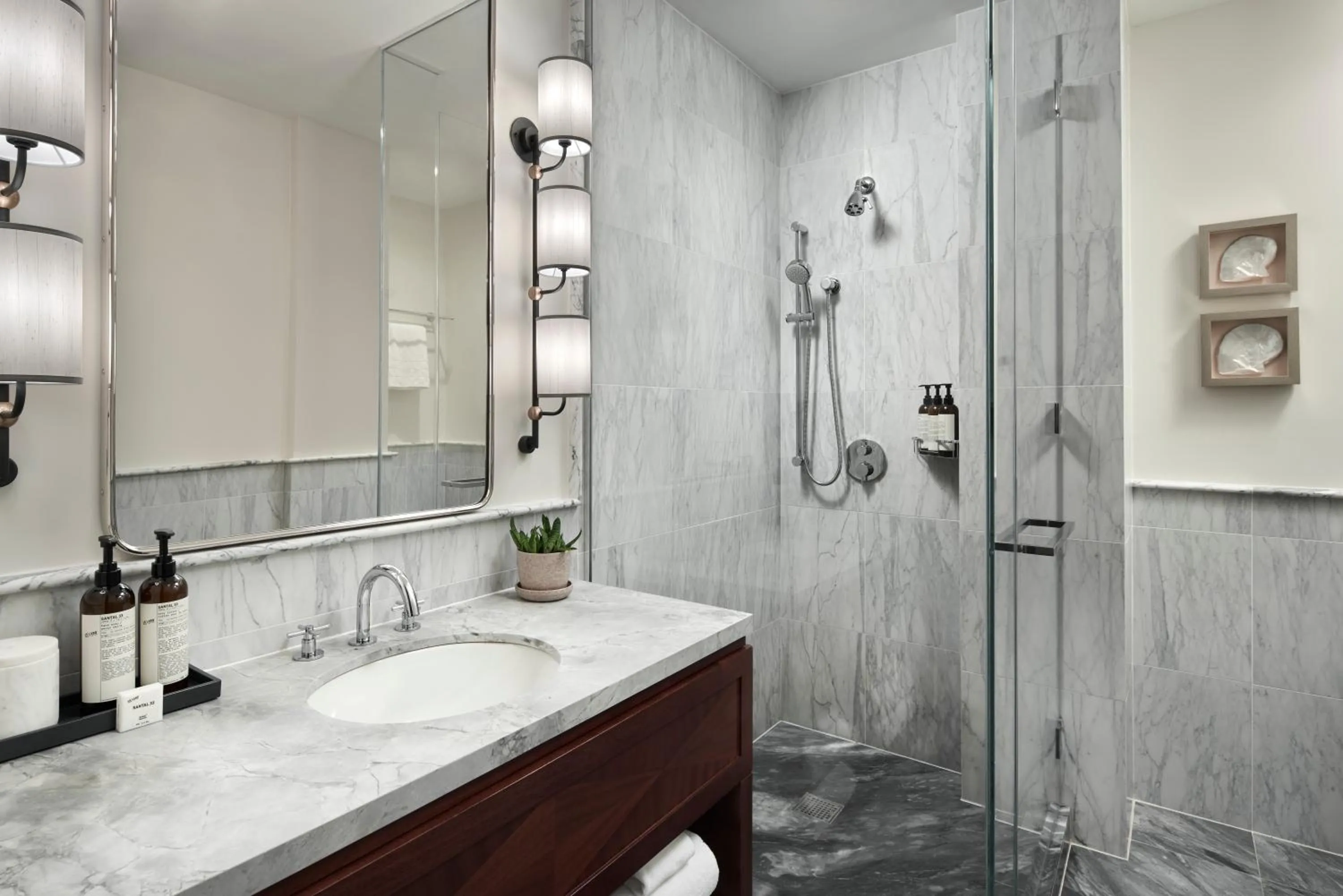 Bathroom in The Wall Street Hotel New York City