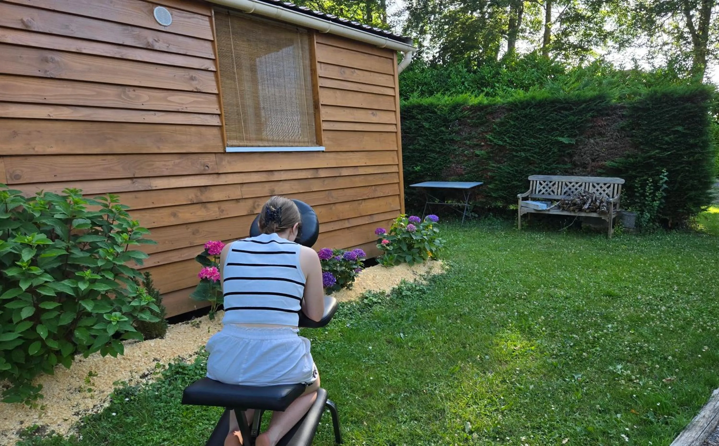 Massage in A l'Ecole Buissonnière, chambre d'hôtes en Sidobre