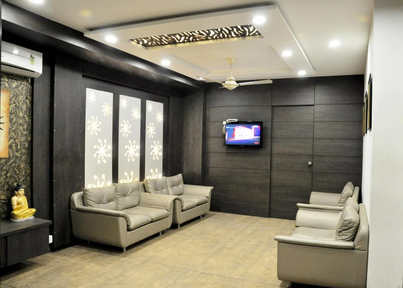 Lobby or reception in Hotel Jyoti