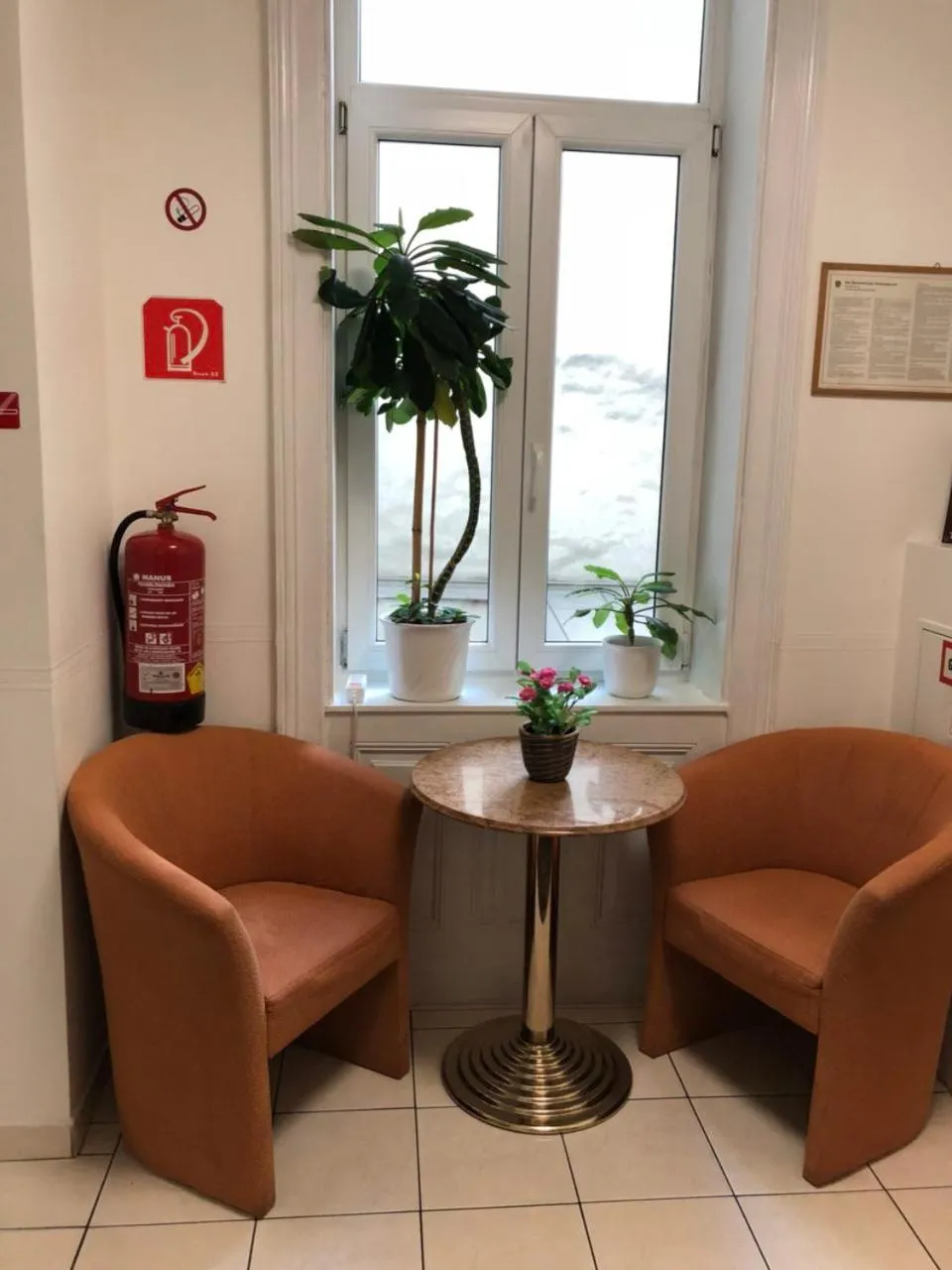 Lobby or reception in Pension Vera