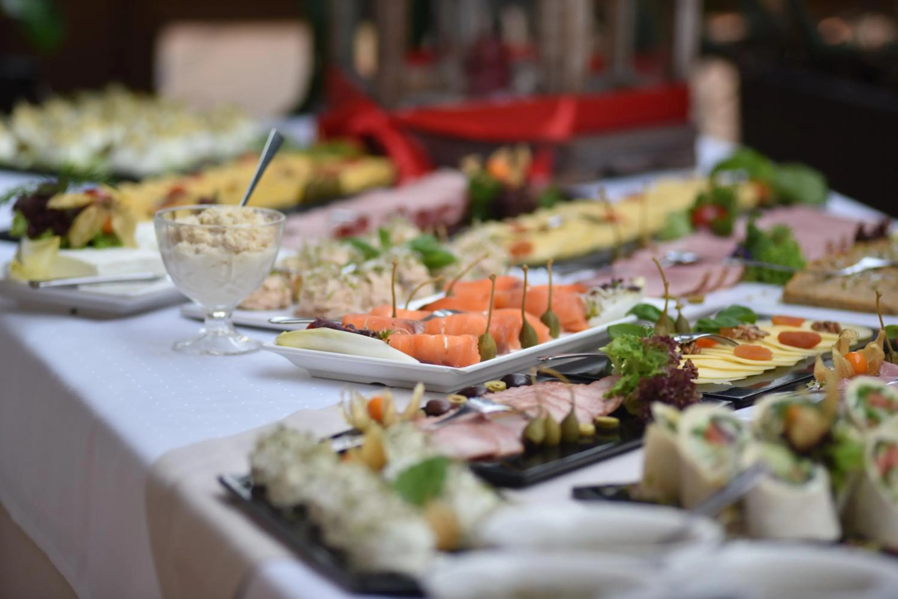 Buffet breakfast in Hotel Skarbek