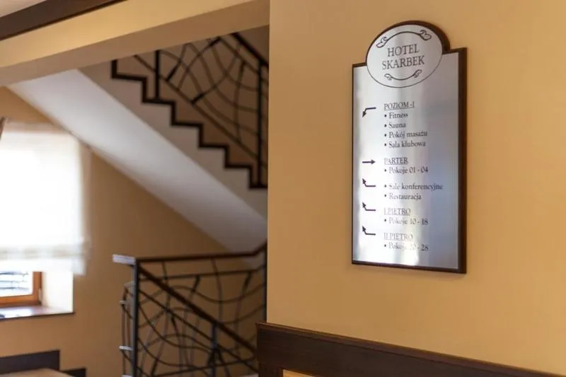 Lobby or reception in Hotel Skarbek