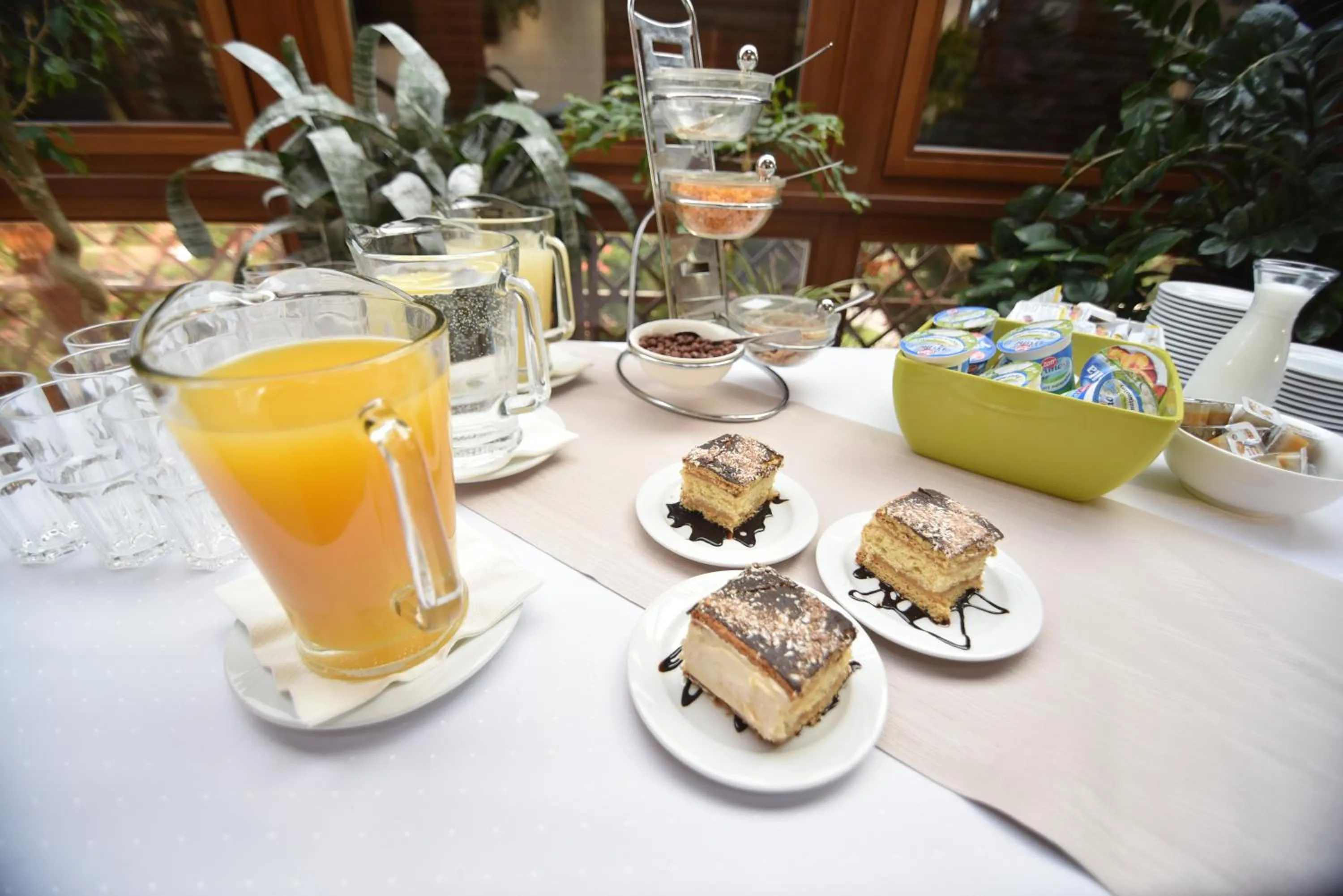 Buffet breakfast in Hotel Skarbek