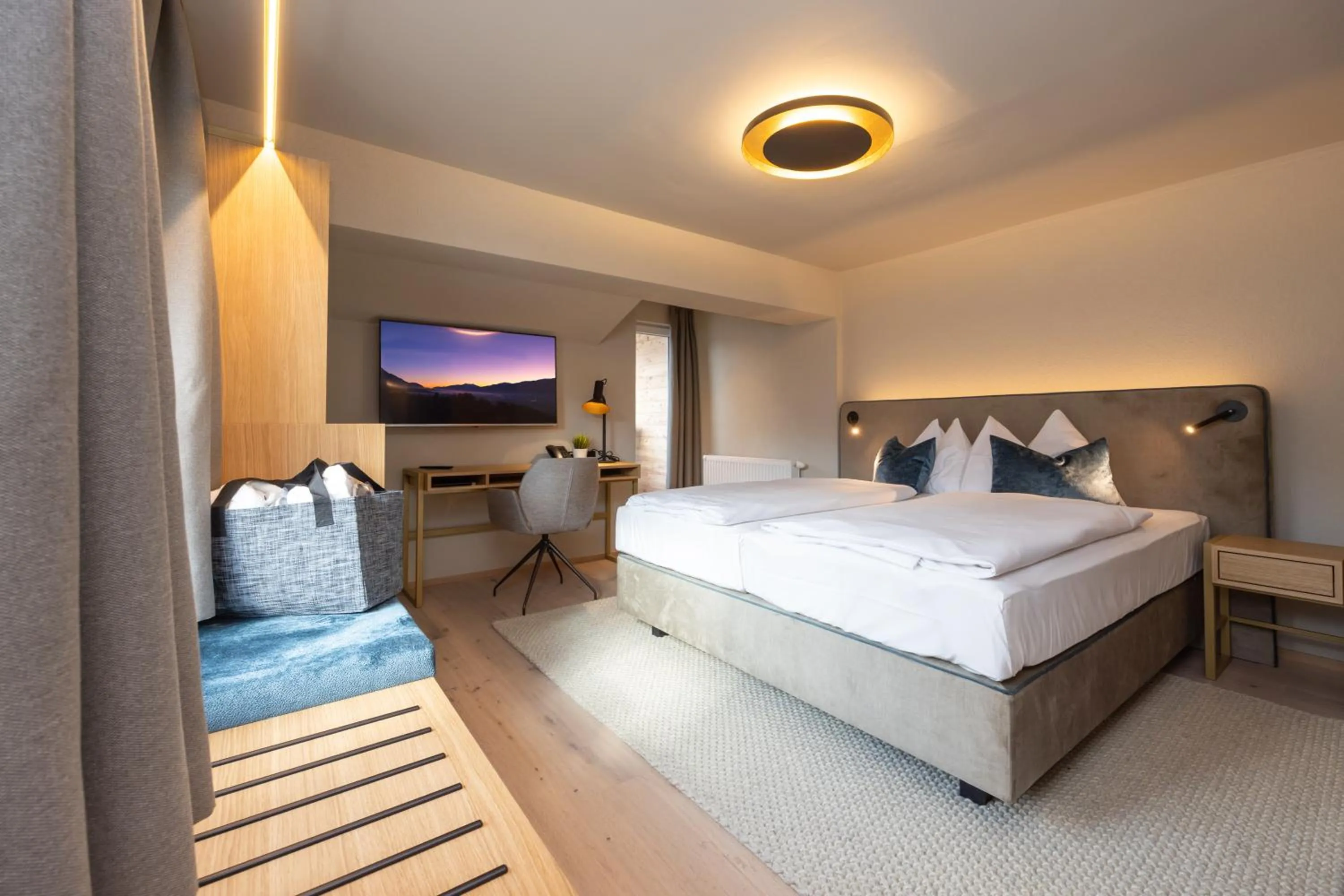 Bed in Hotel Zum Mohren