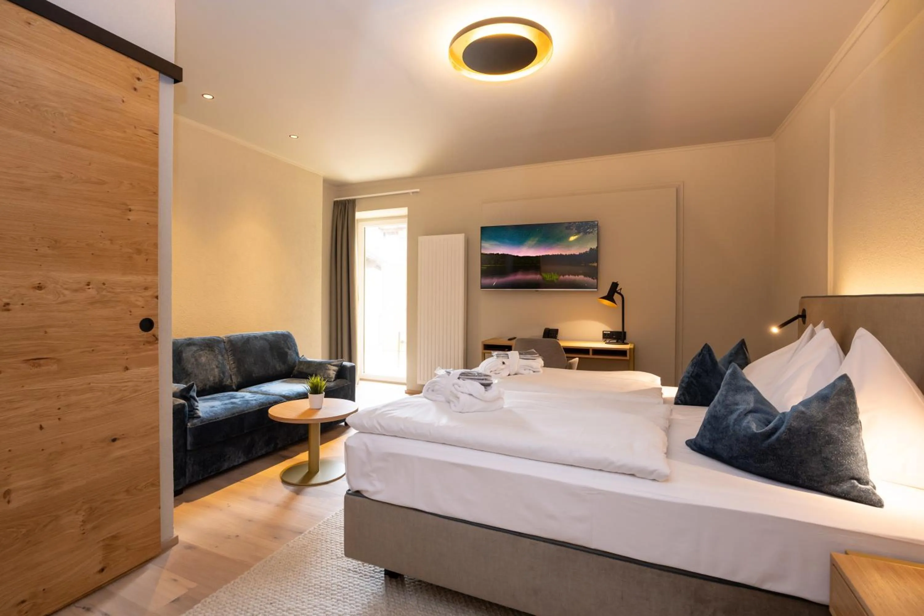 Bed in Hotel Zum Mohren