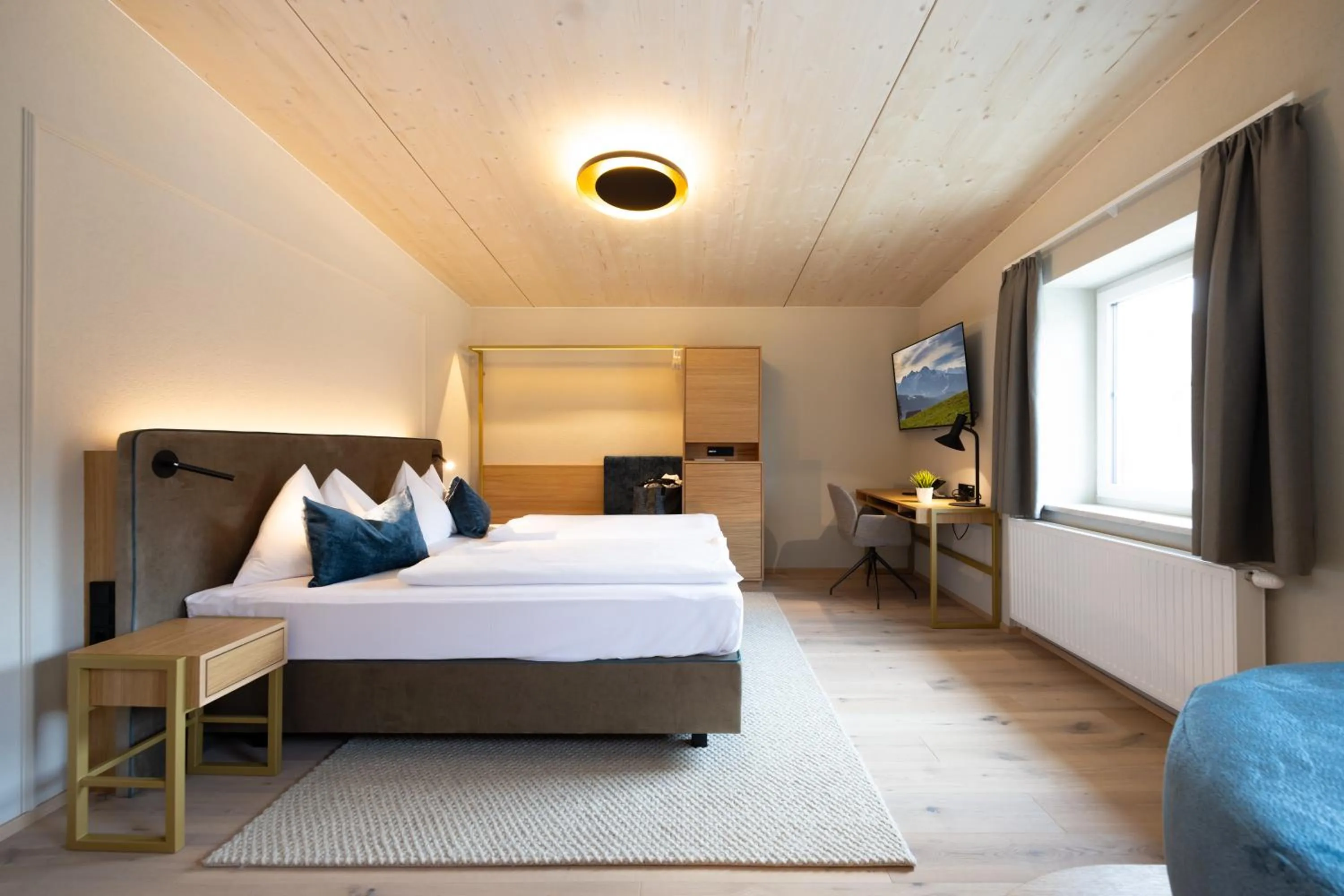 Bed in Hotel Zum Mohren