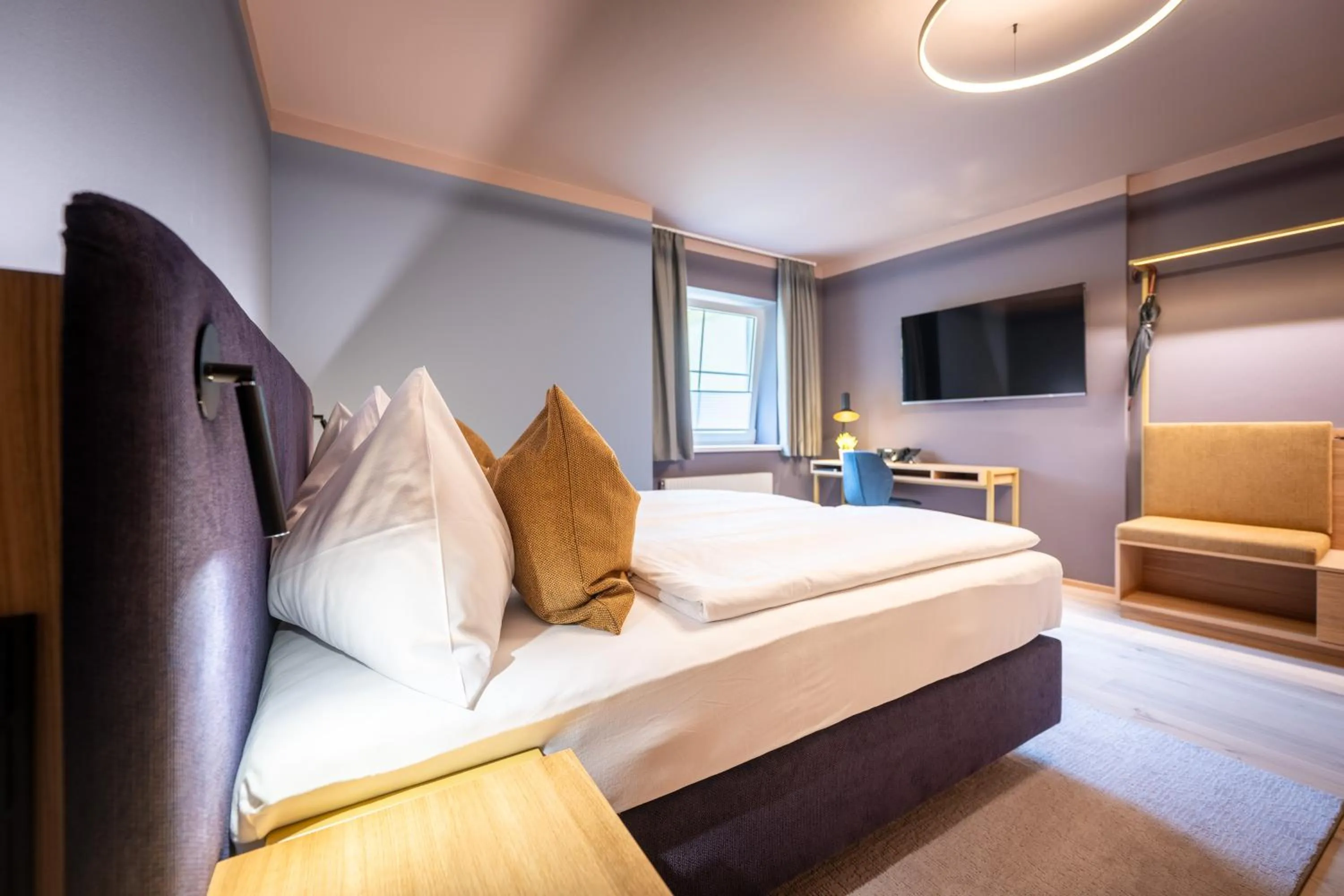 Bed in Hotel Zum Mohren