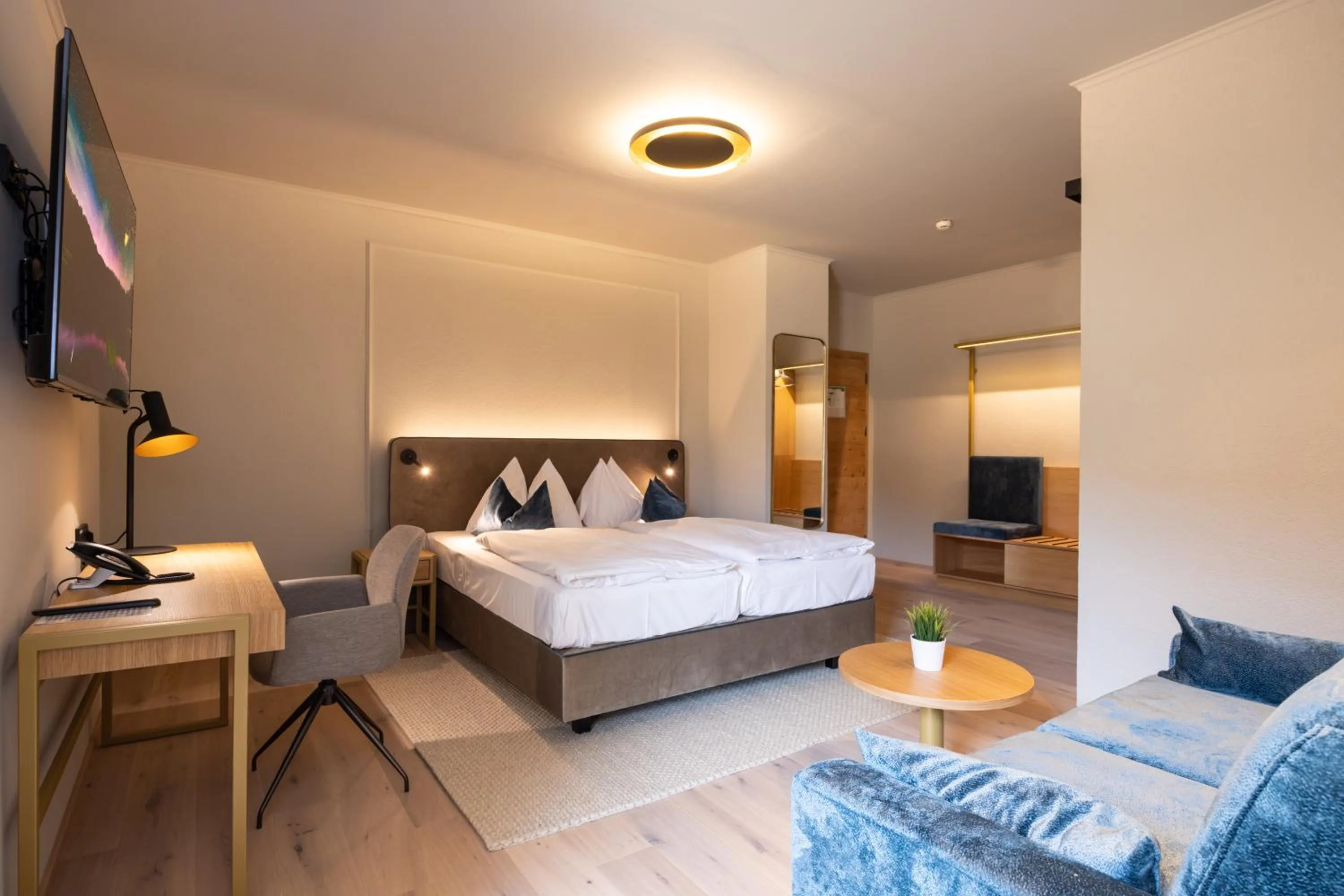 Bed in Hotel Zum Mohren