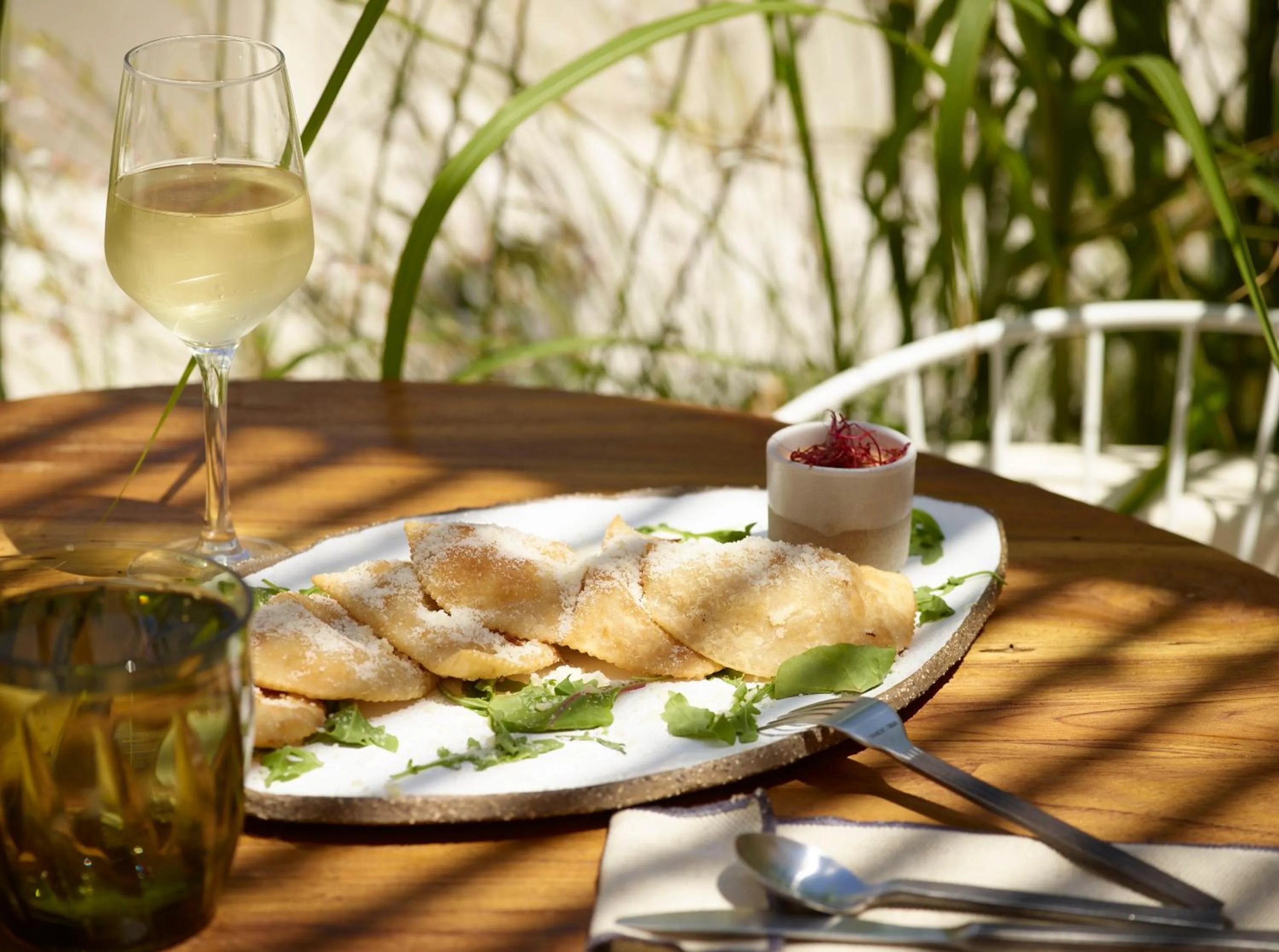 Lunch in White Pebble Suites