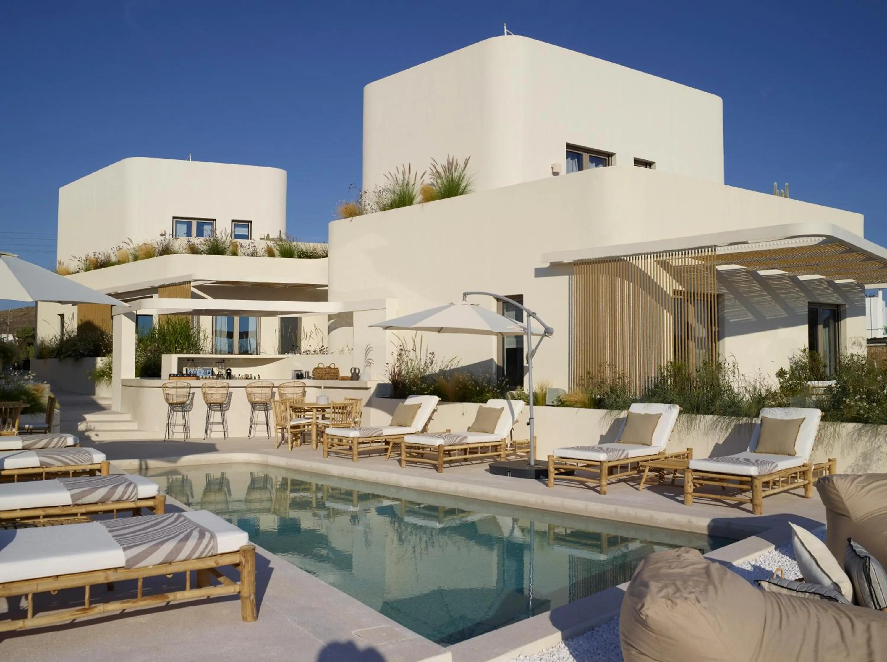 Property building in White Pebble Suites