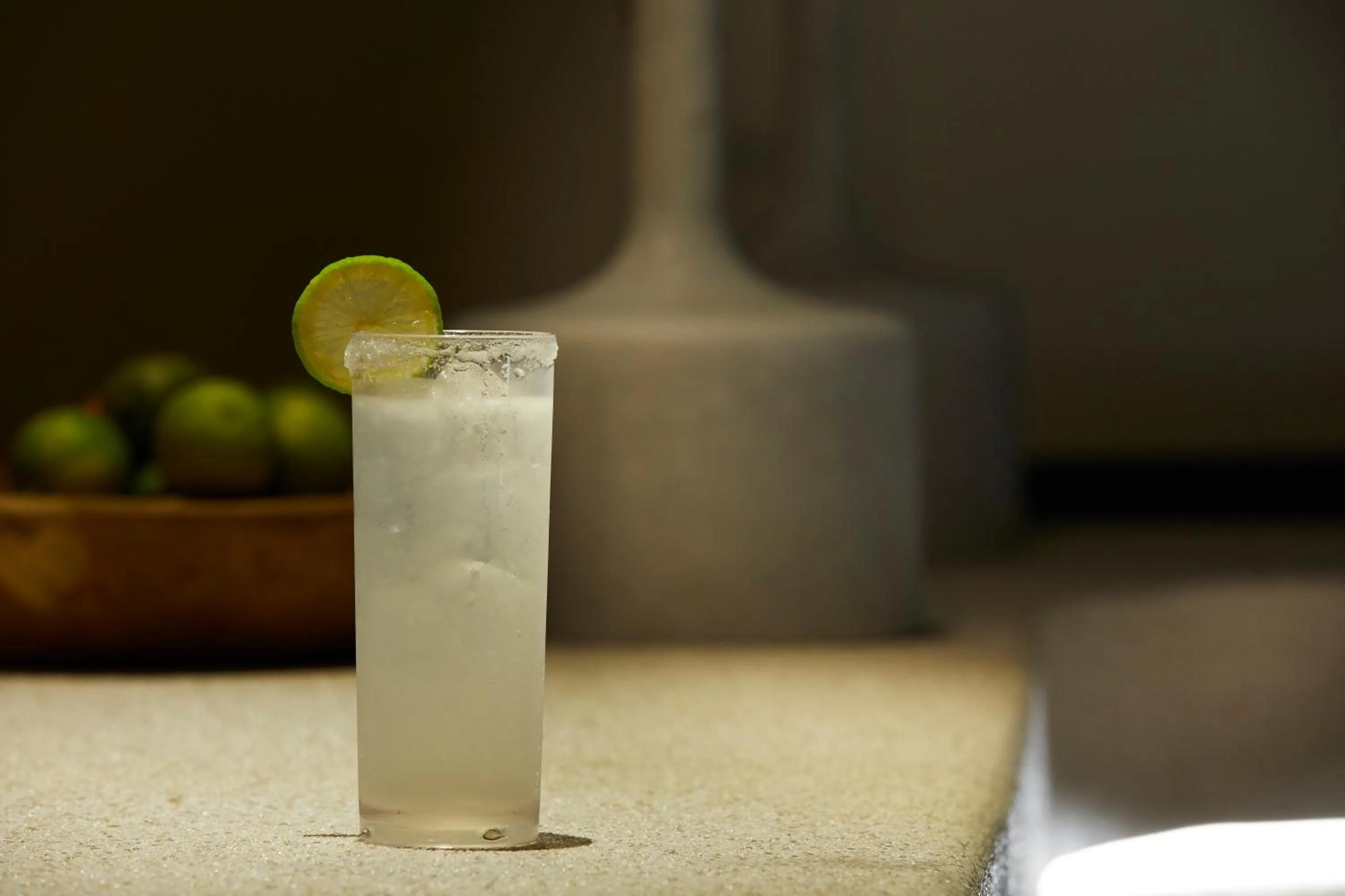 Drinks in White Pebble Suites