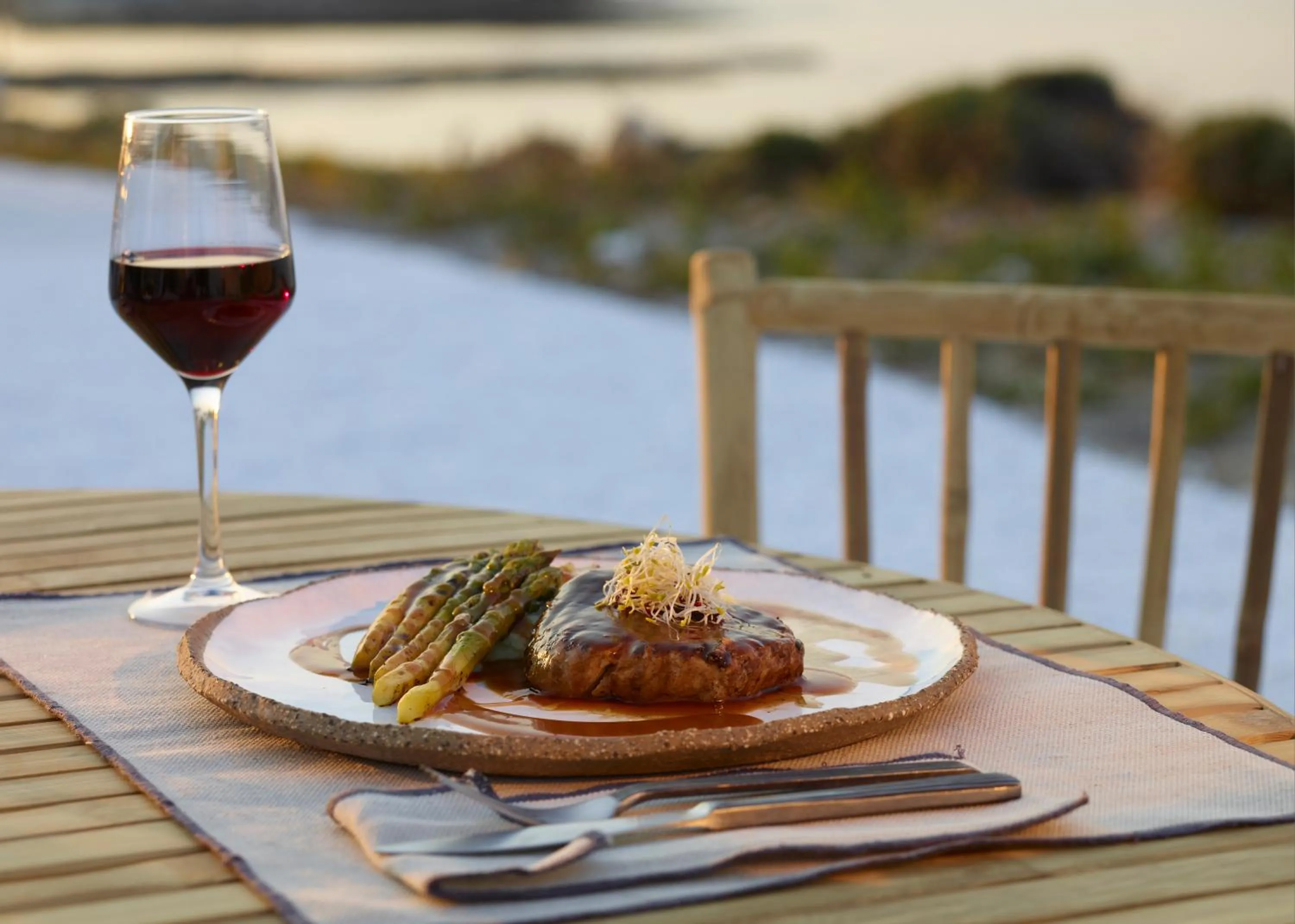 Lunch in White Pebble Suites