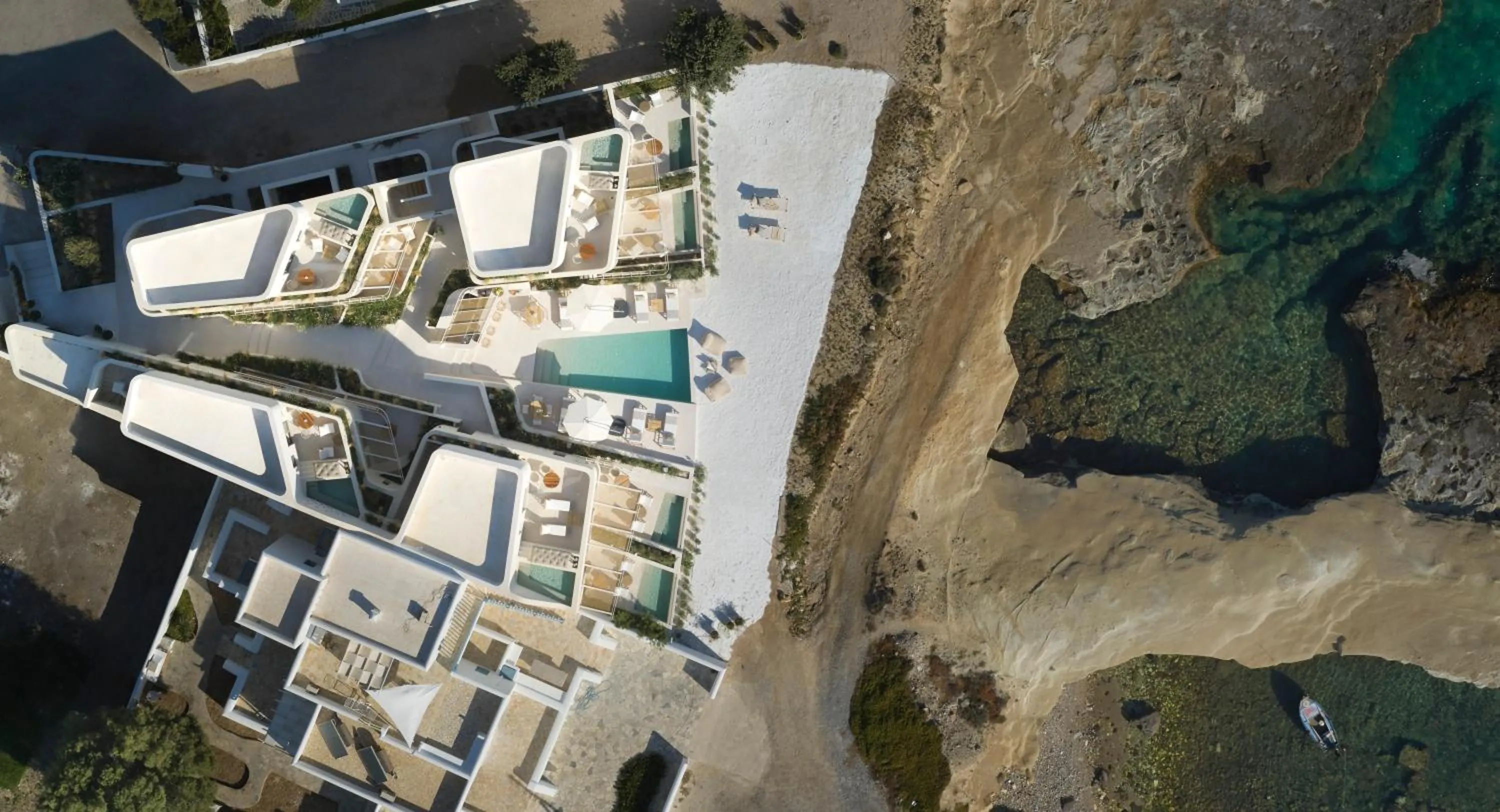 Property building in White Pebble Suites