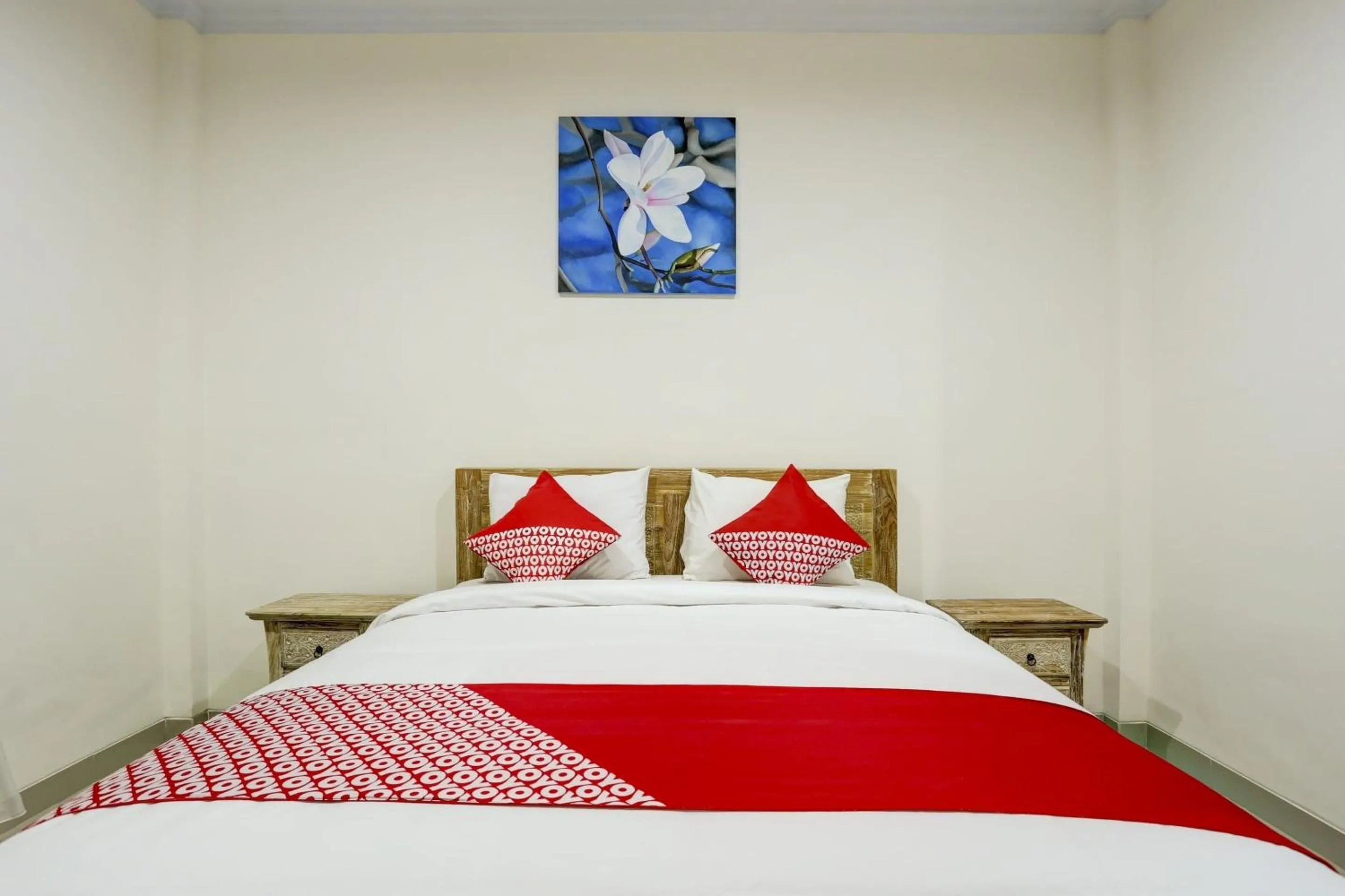 Bedroom, Bed in Hotel O March 67 Stay