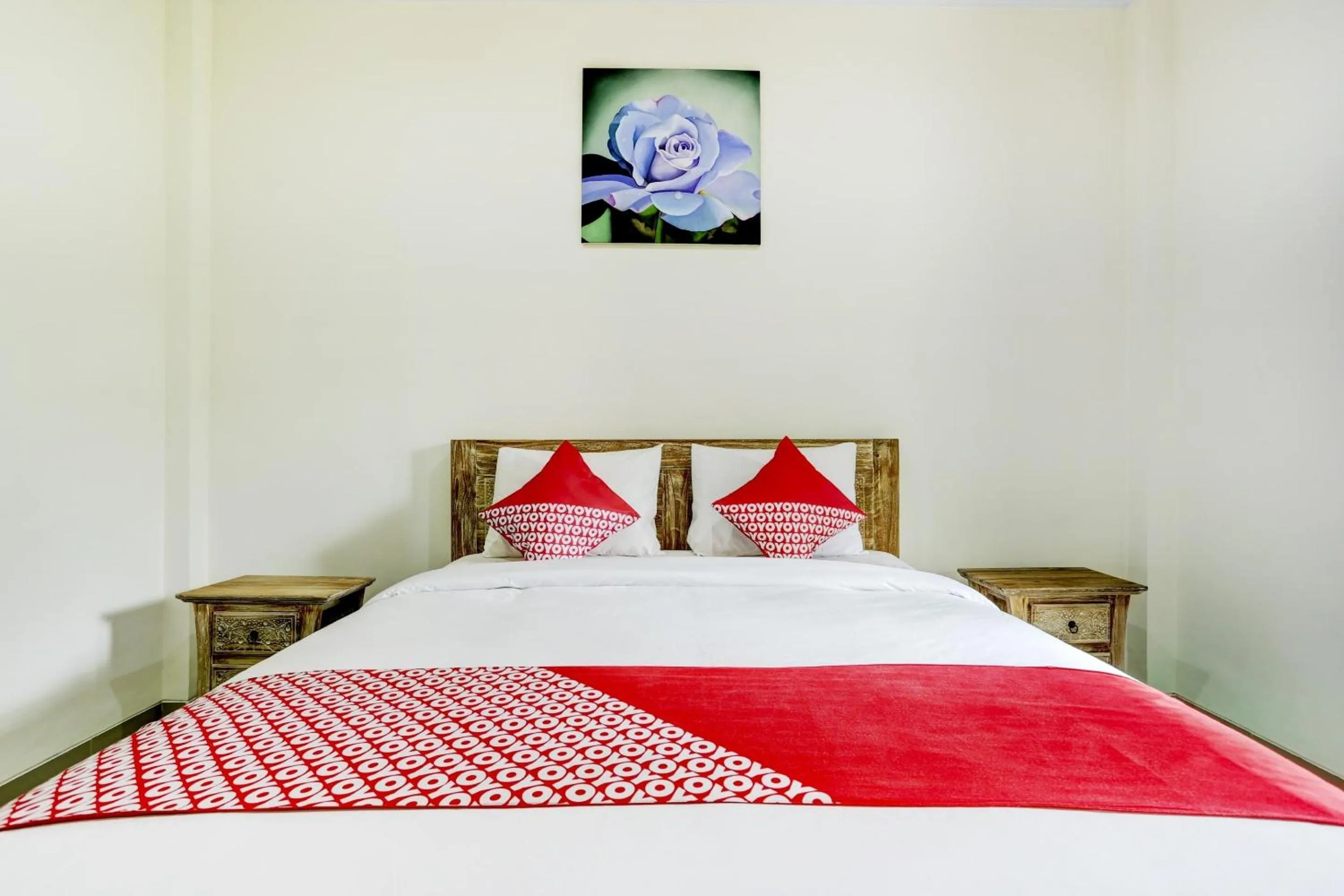 Bedroom, Bed in Hotel O March 67 Stay