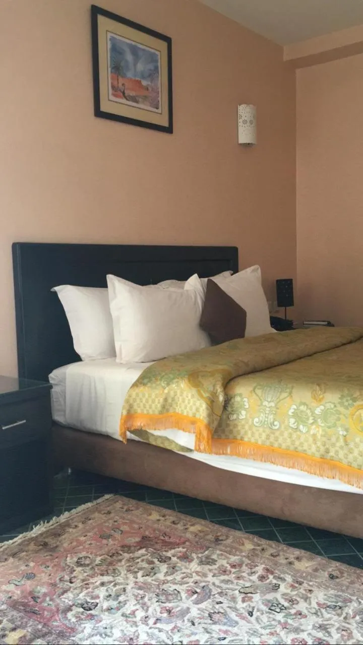 Bed in Hôtel Texuda