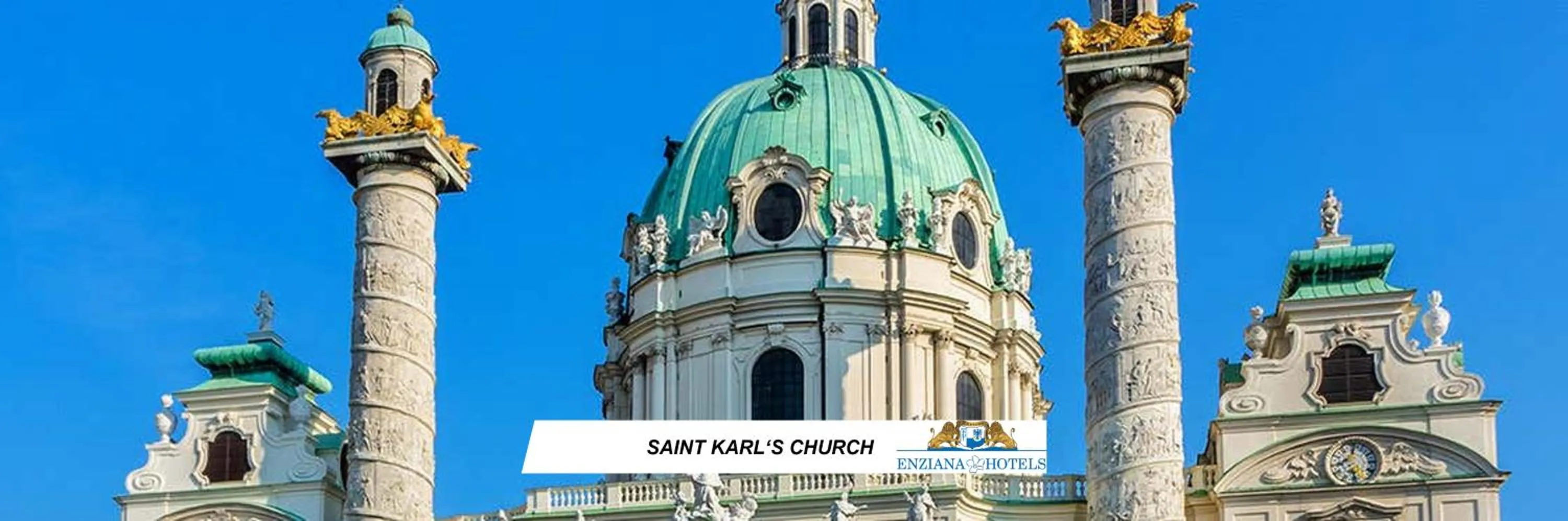 Landmark view in Hotel Enziana Wien