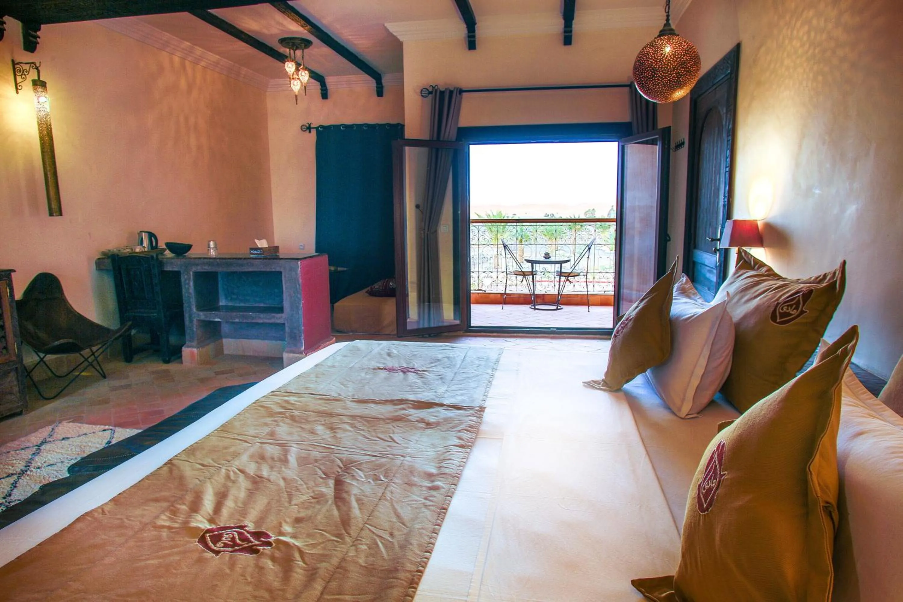 Bed in Riad Madu