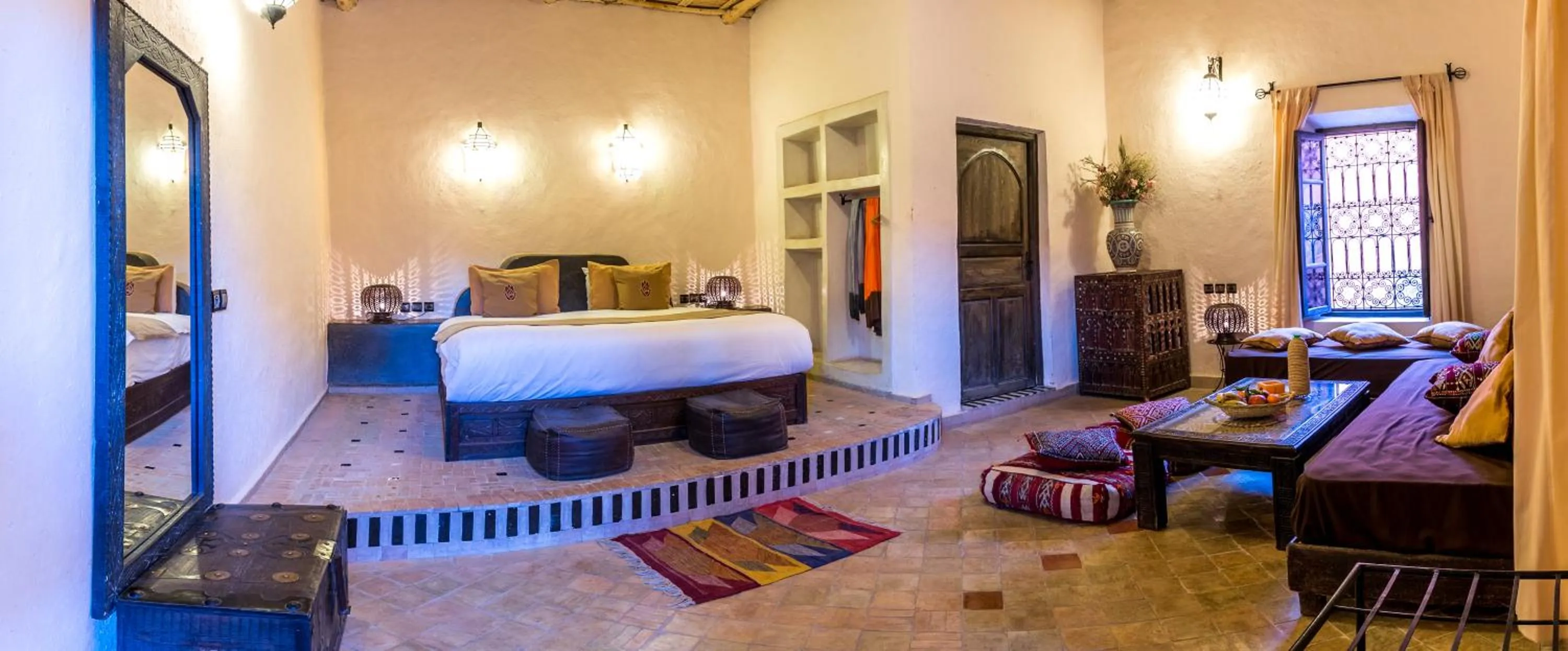 Bed in Riad Madu