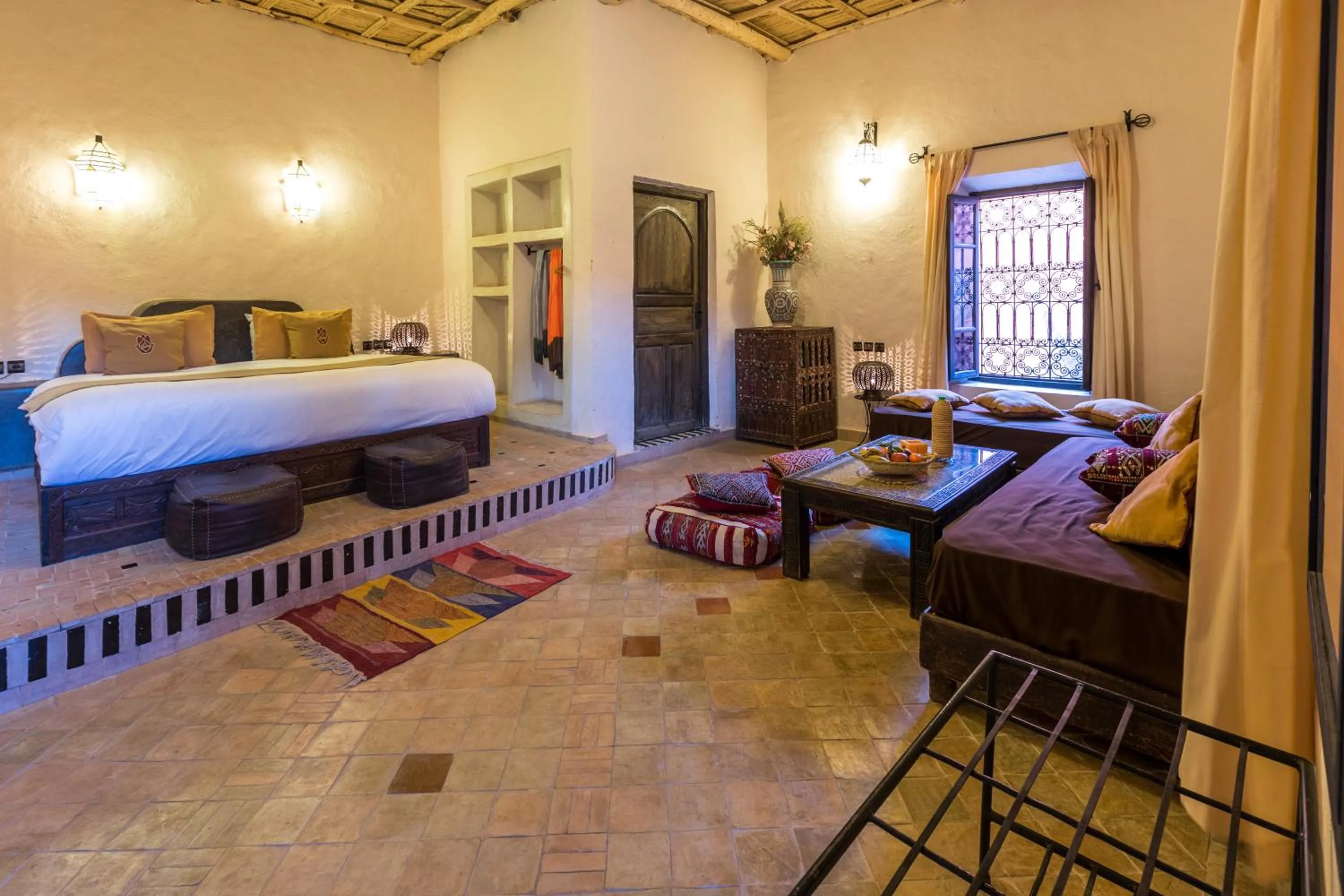 Bed in Riad Madu