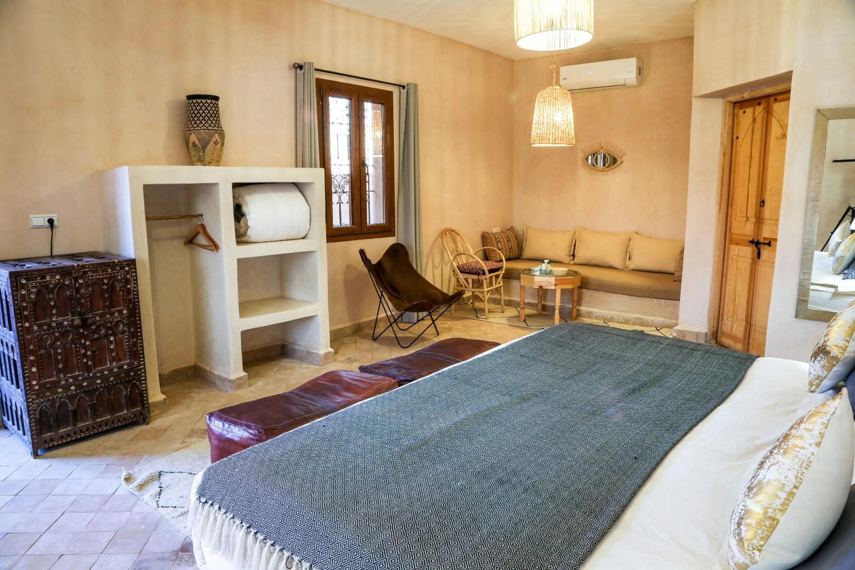 Bed in Riad Madu