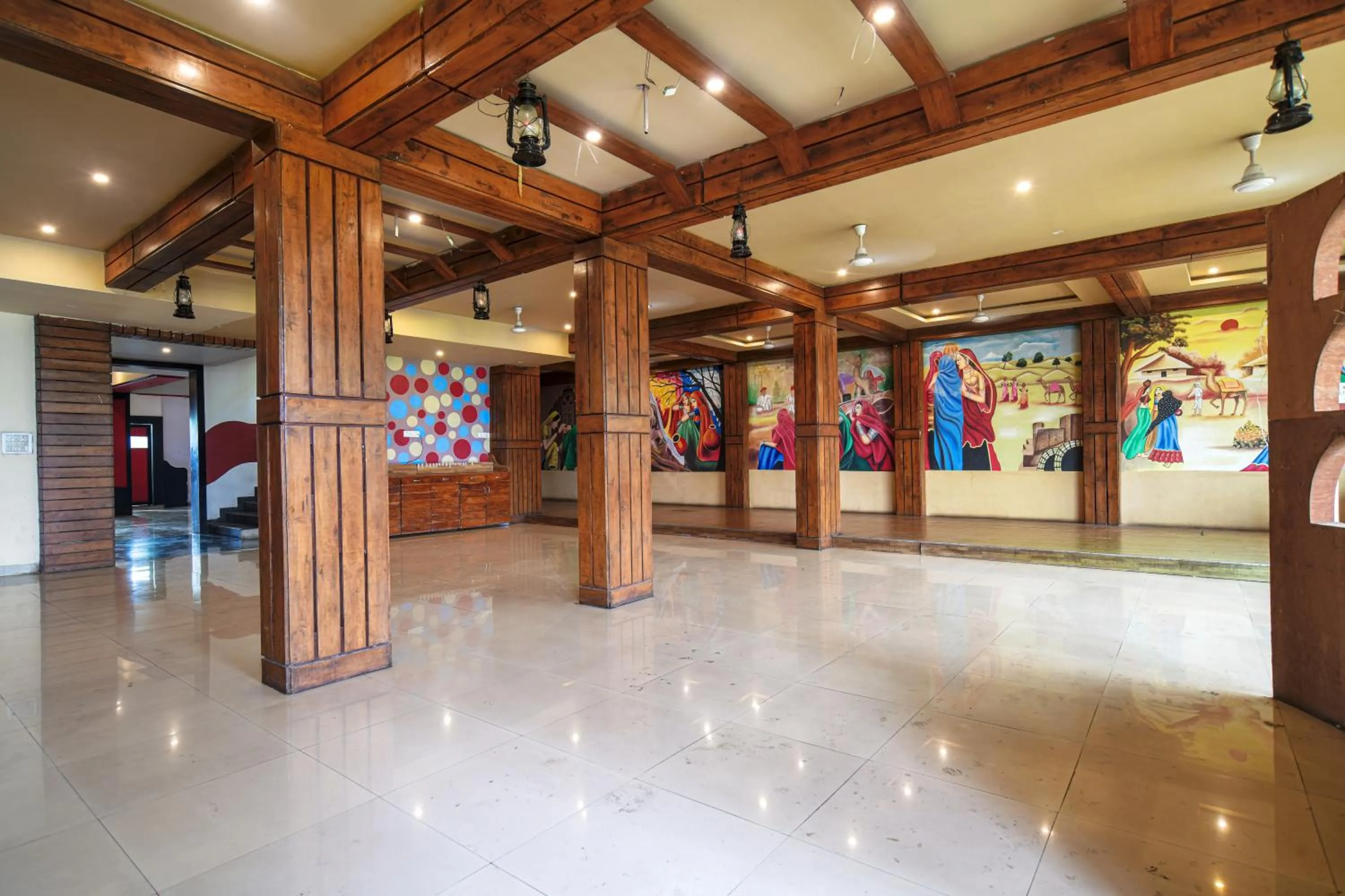 Lobby or reception in Hotel Satyug Inn