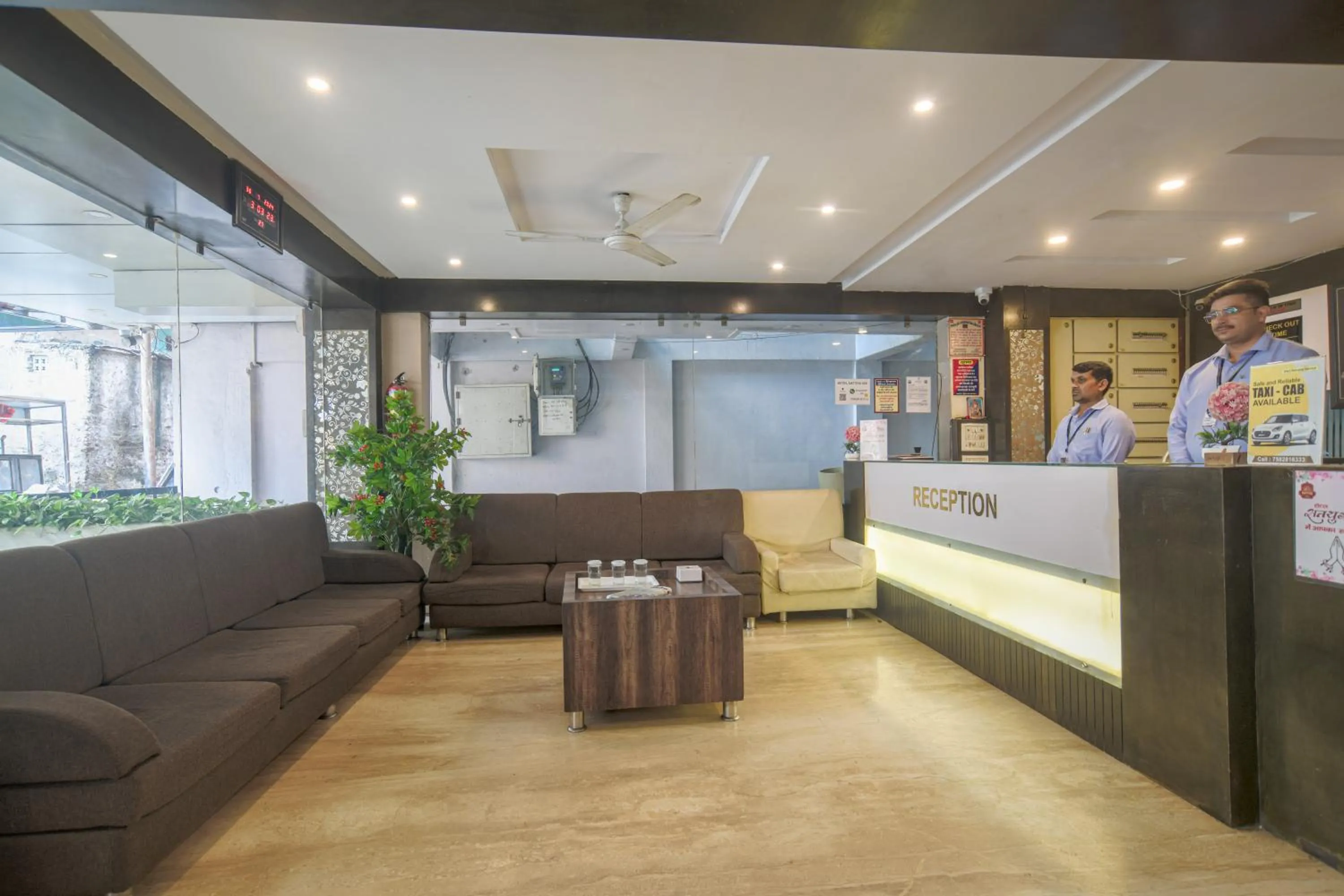 Lobby or reception in Hotel Satyug Inn