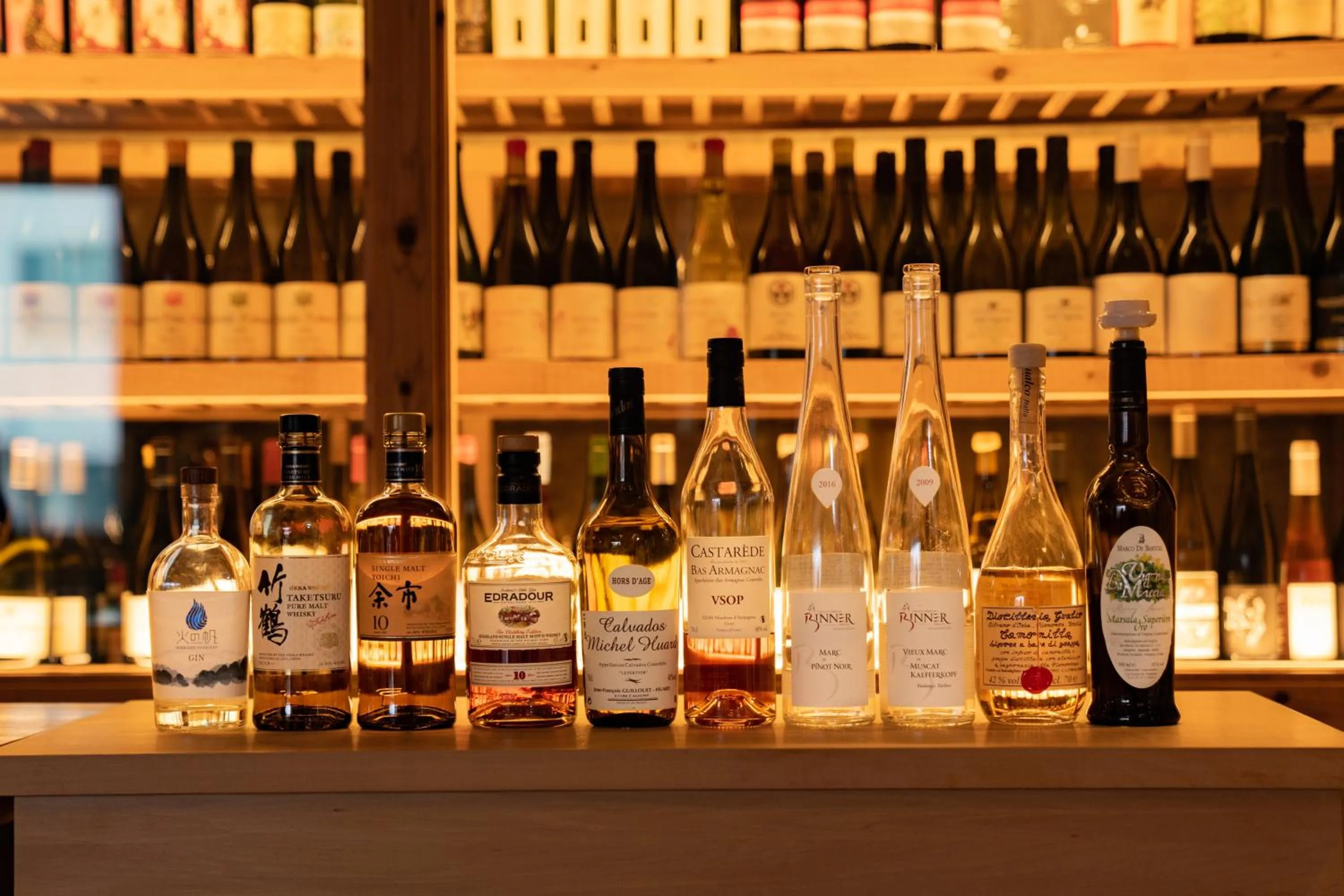 Alcoholic drinks in Yoichi LOOP