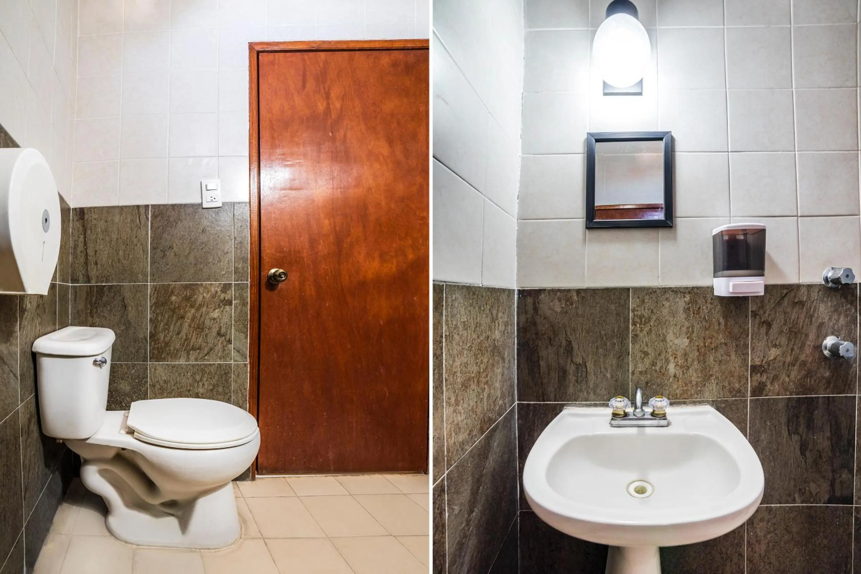 Bathroom in OYO Hotel Bugambilia, San Luis Potosí