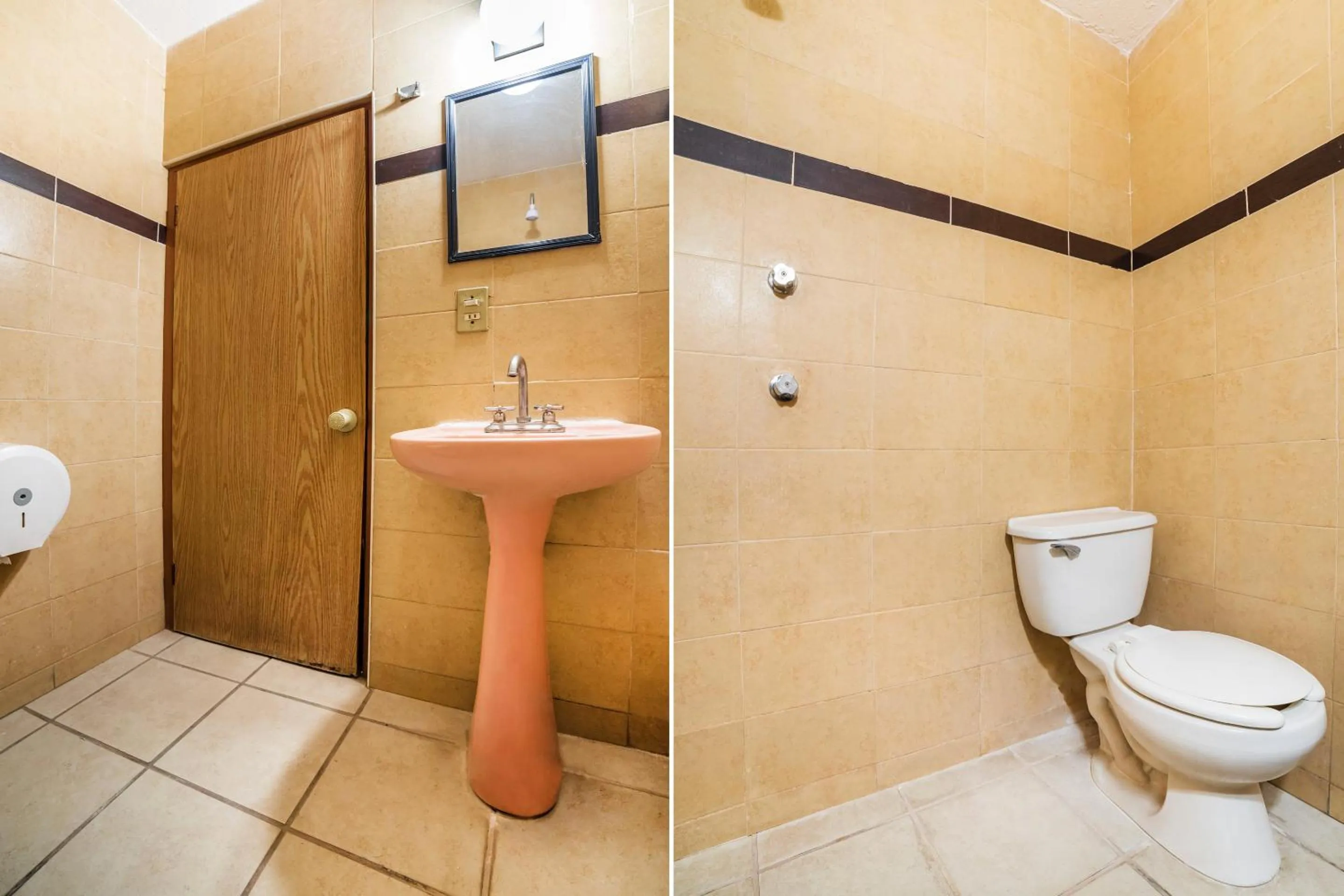 Bathroom in OYO Hotel Bugambilia, San Luis Potosí