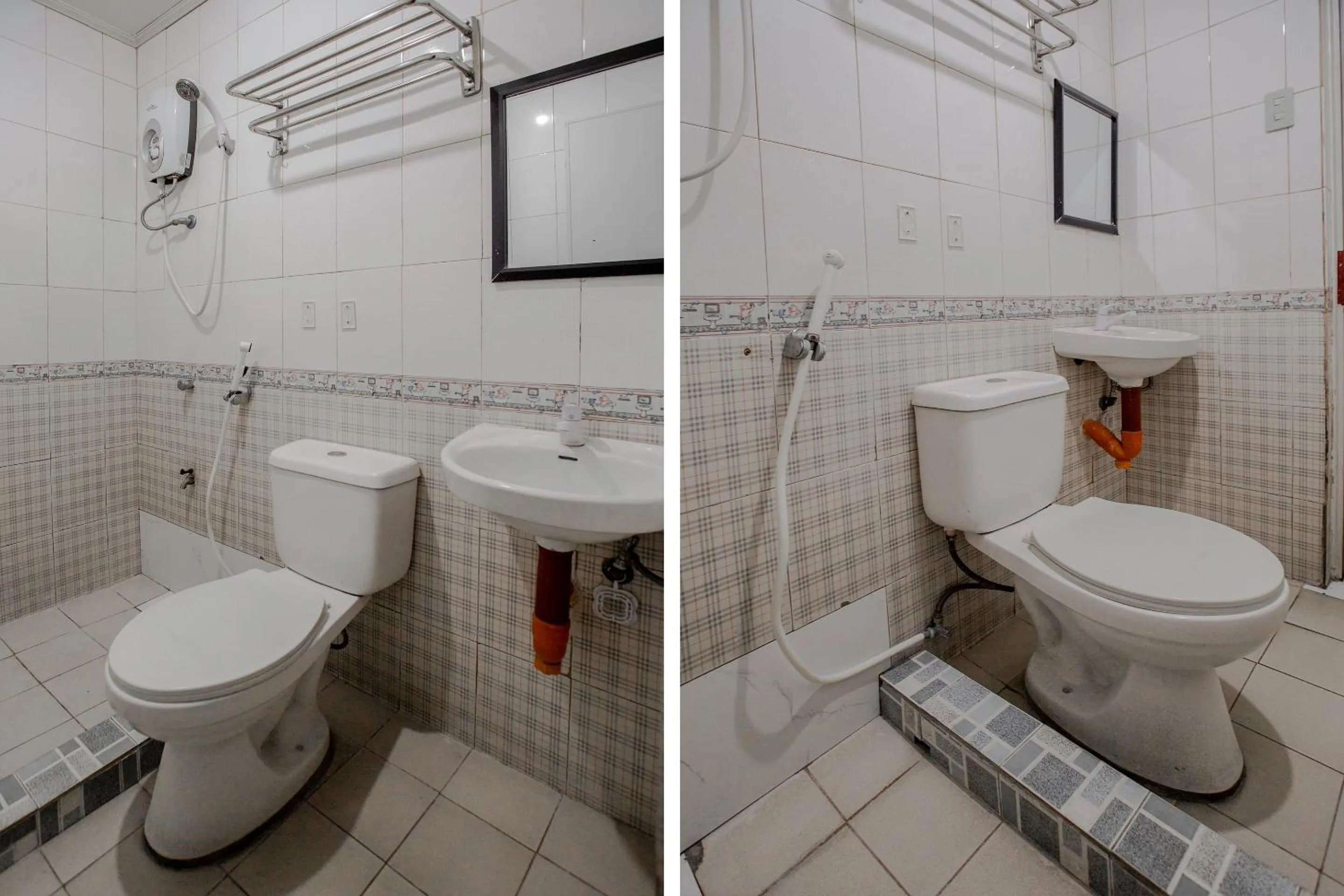 Bathroom in OYO 741 Sierra Travellers Inn