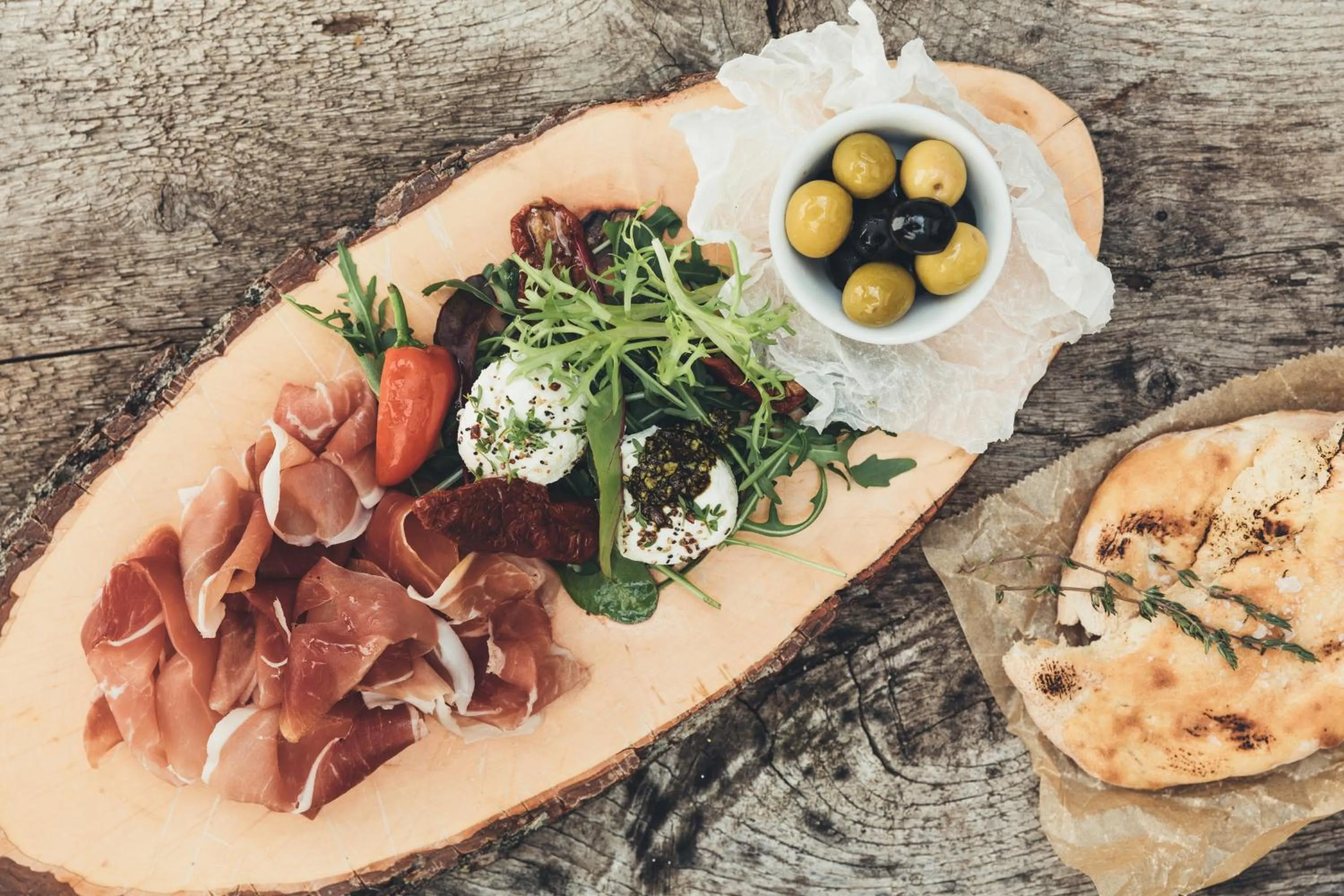 Food close-up in Weinwirtshaus Wlaschits