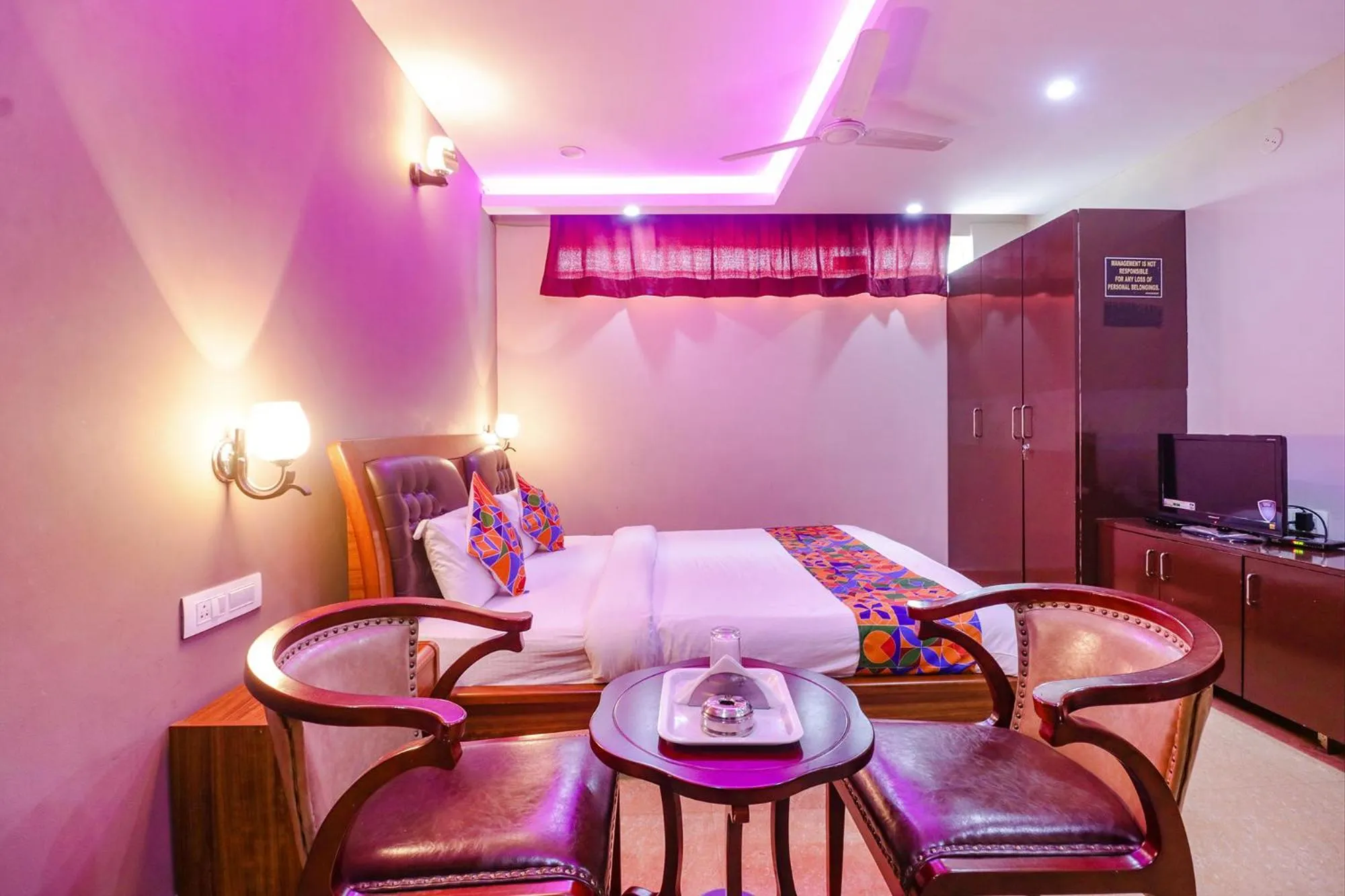 TV and multimedia in FabHotel Turning Point - Nr Ulsoor Lake