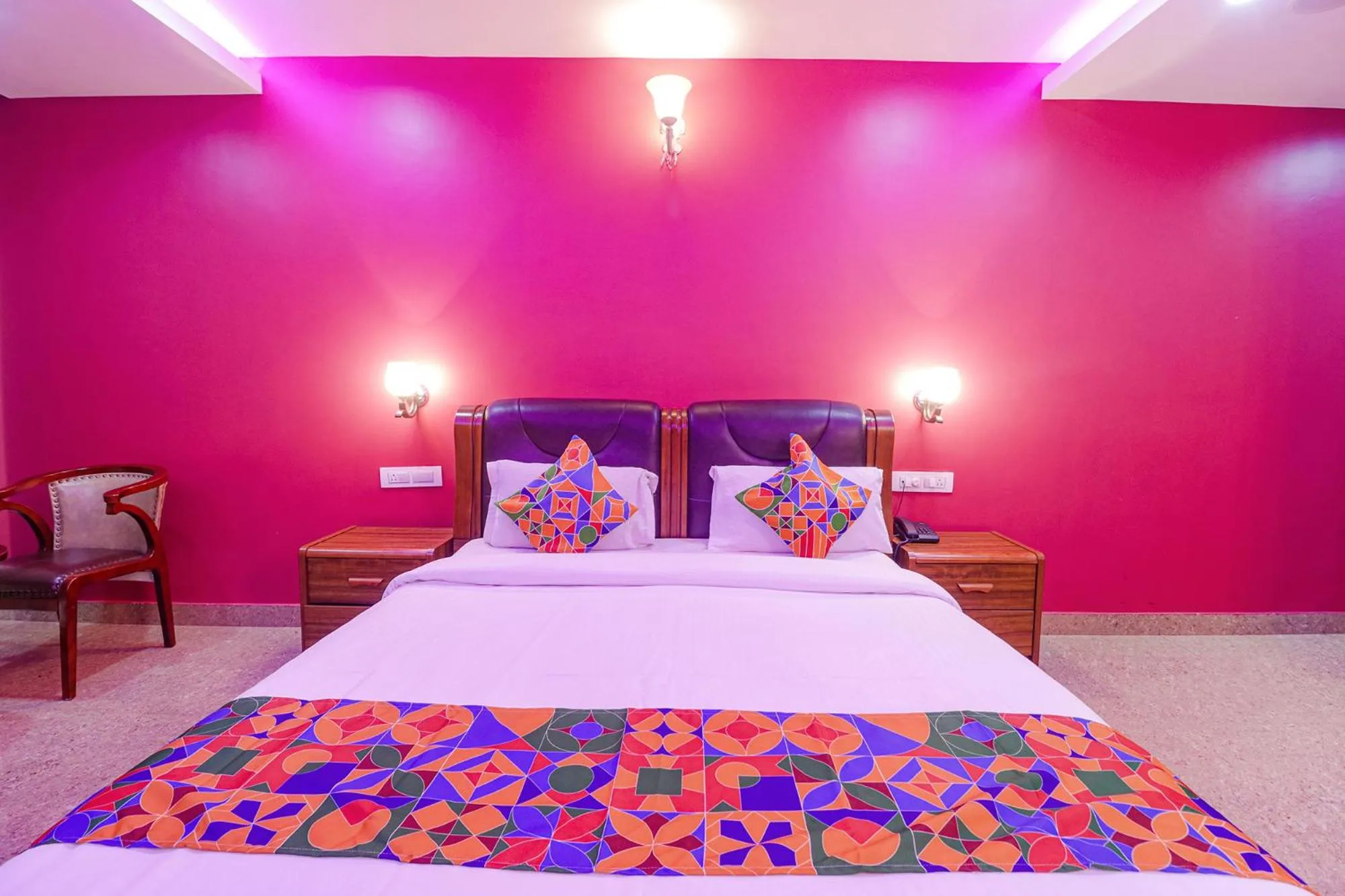 Bed in FabHotel Turning Point - Nr Ulsoor Lake