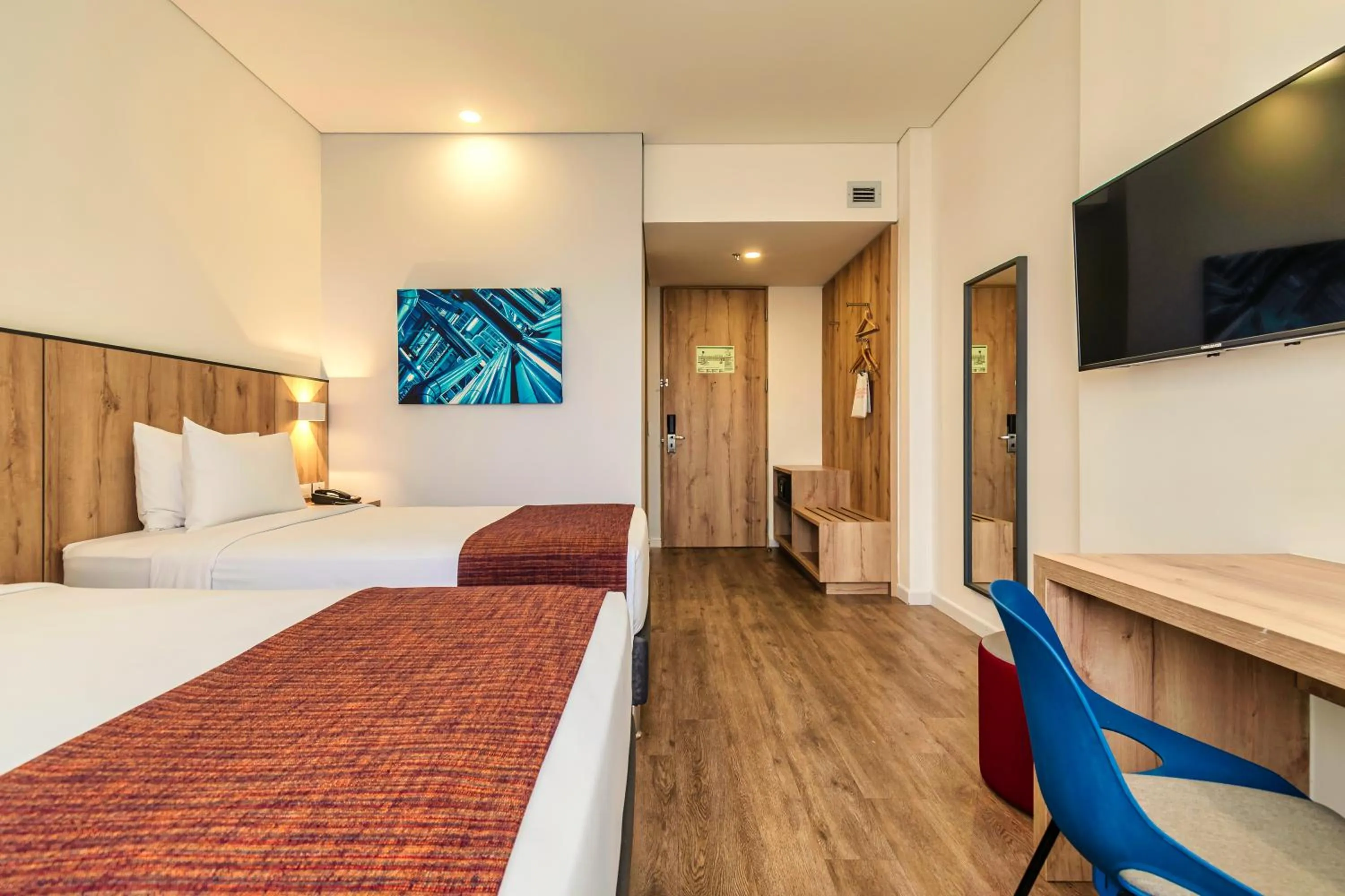 Bed in Hotel Distrito ZF By OxoHotel